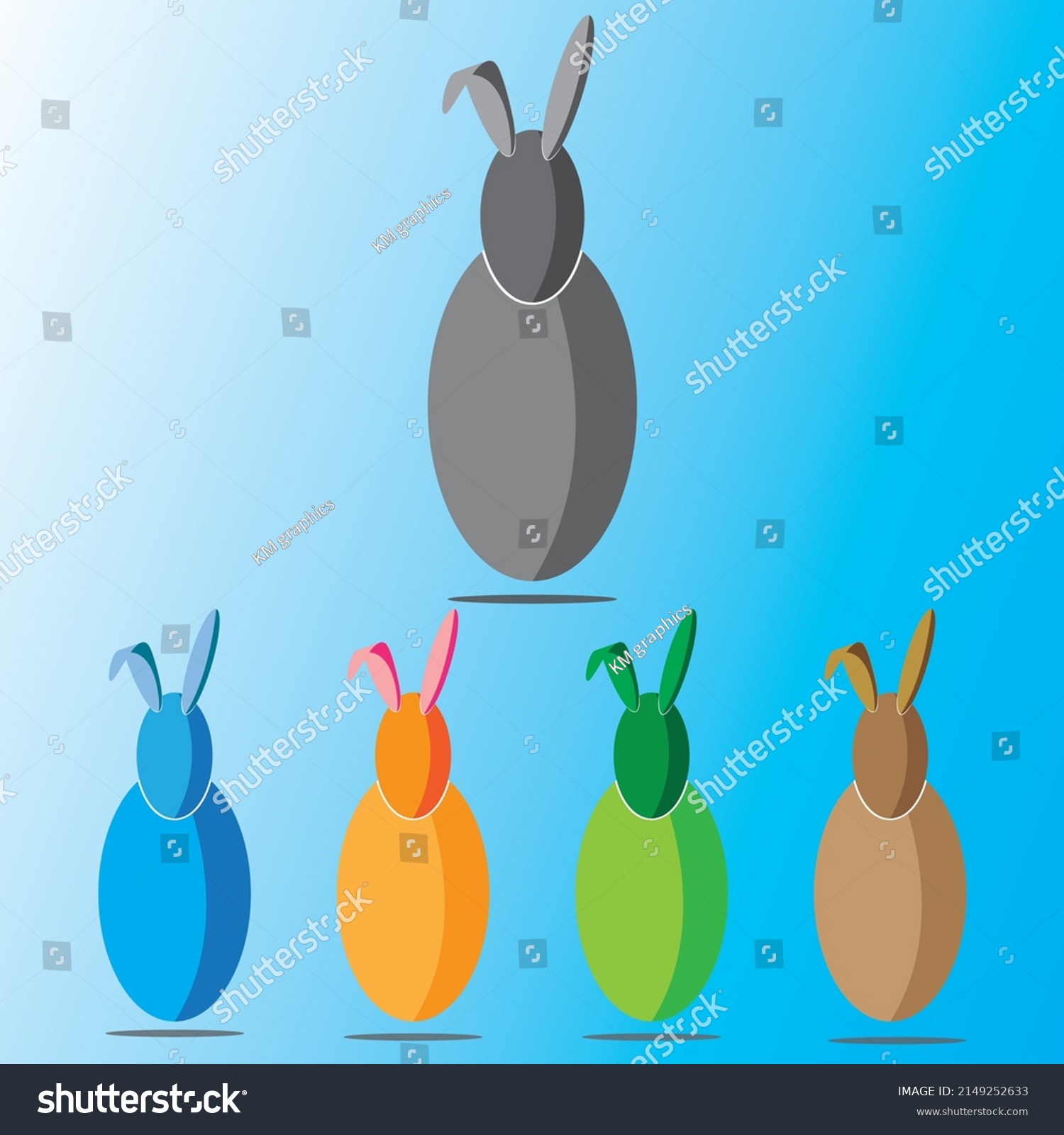 Naked Bunny Stock Vectors Images Vector Art Shutterstock