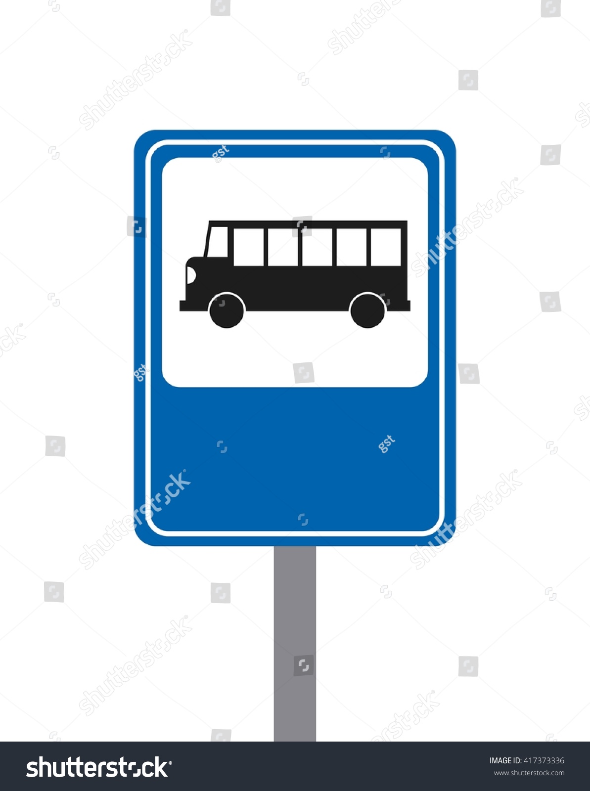 Bus Concept Isolated Design Stock Vector (Royalty Free) 417373336