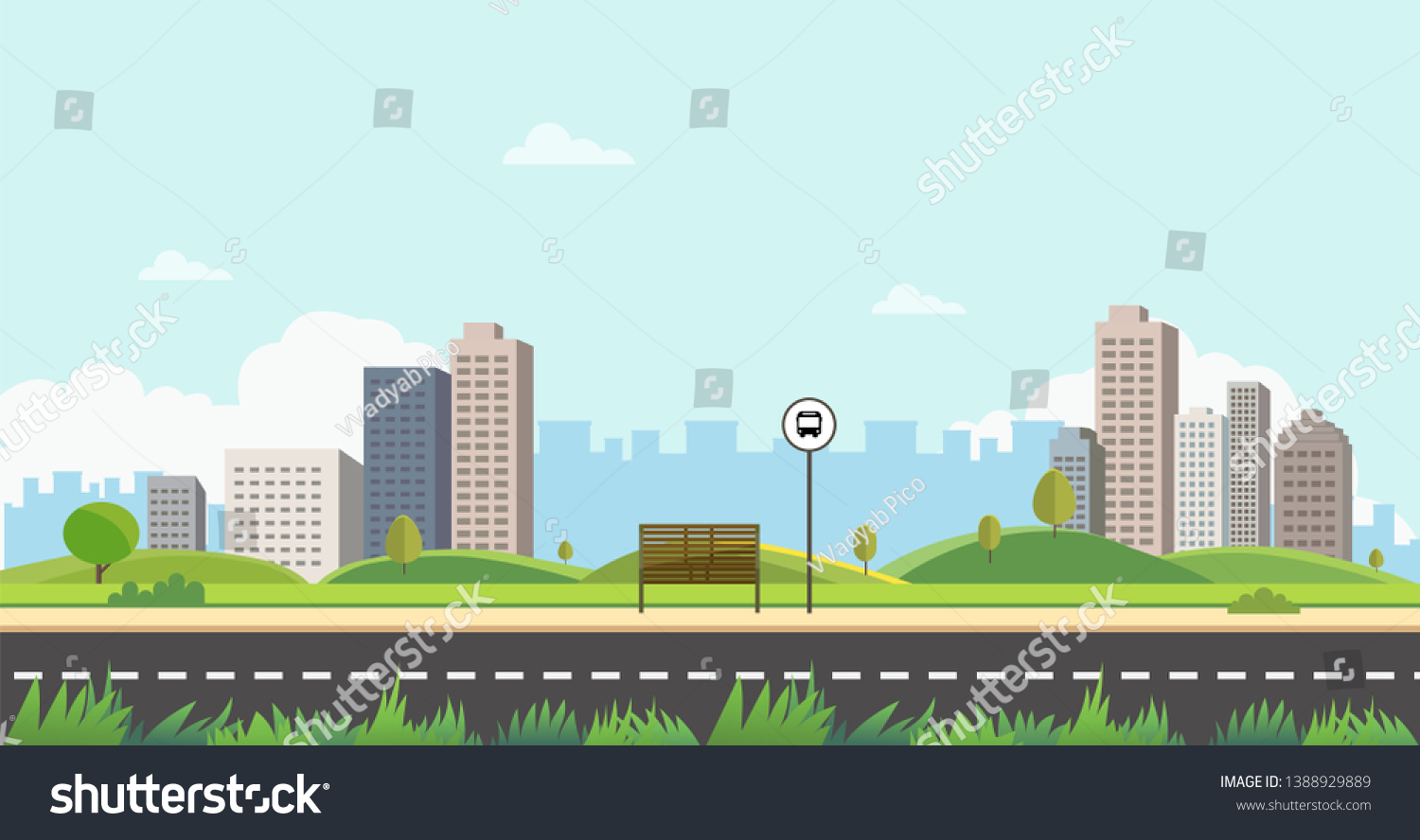 Roadside Stock Illustrations, Images & Vectors | Shutterstock