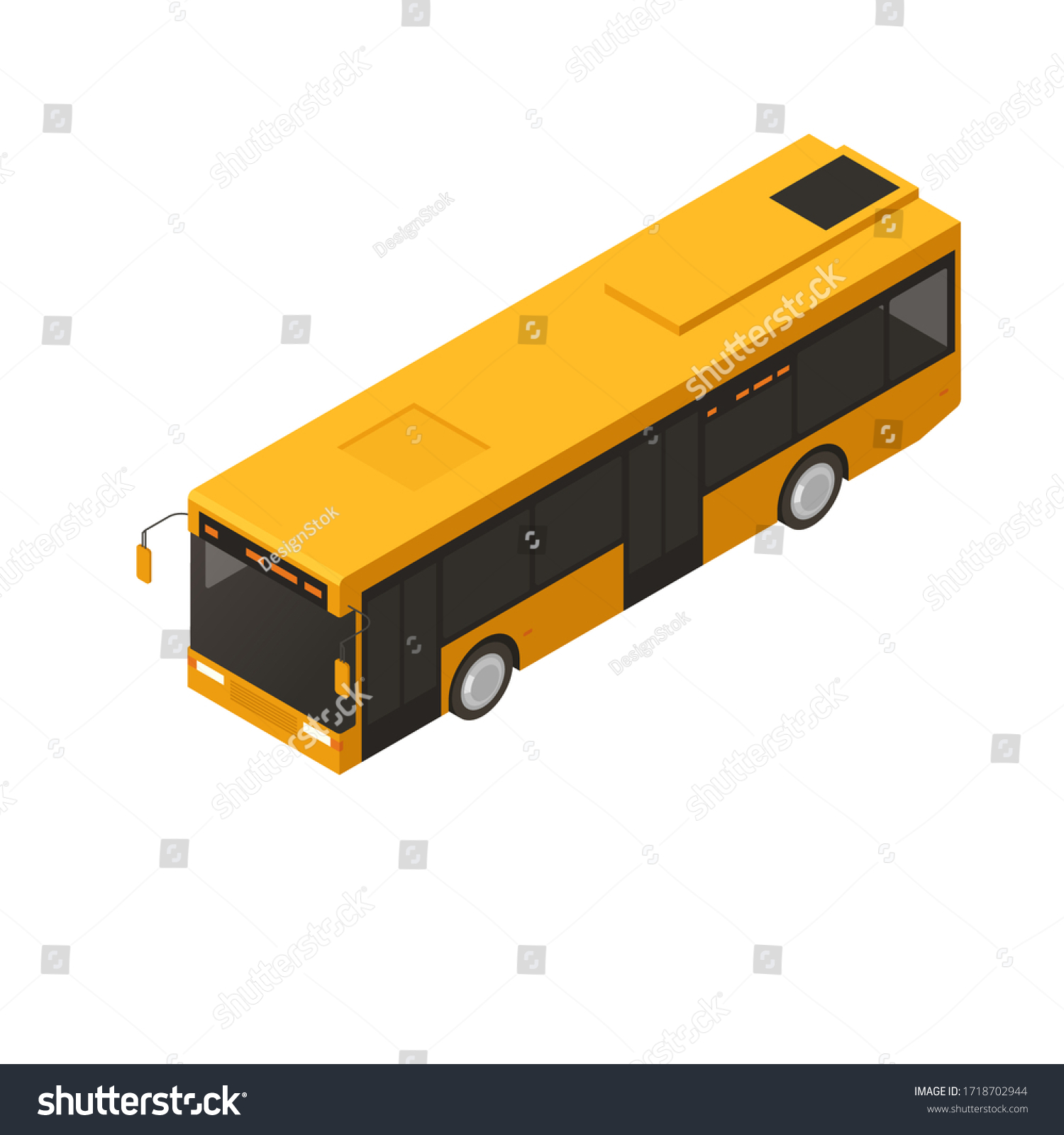 Bus Vector Bus Vector Illustration Stock Vector (Royalty Free ...