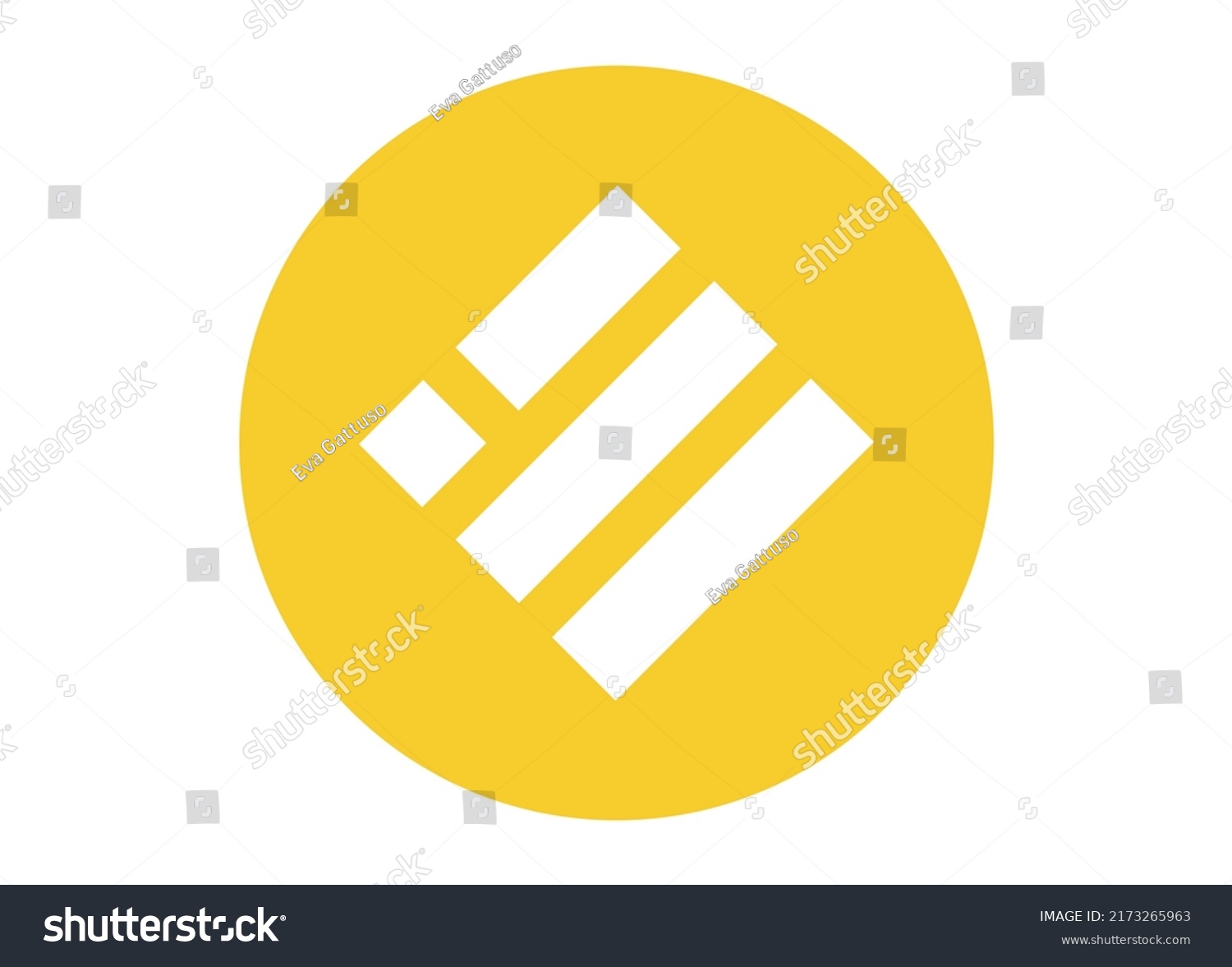 SVG of BUSD currency Icon. Flat design. Concept of crypto currency and blockchain.
 svg