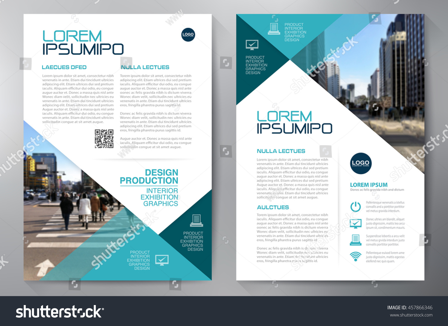 Business Brochure Flyer Design Template Stock Vector Royalty Free