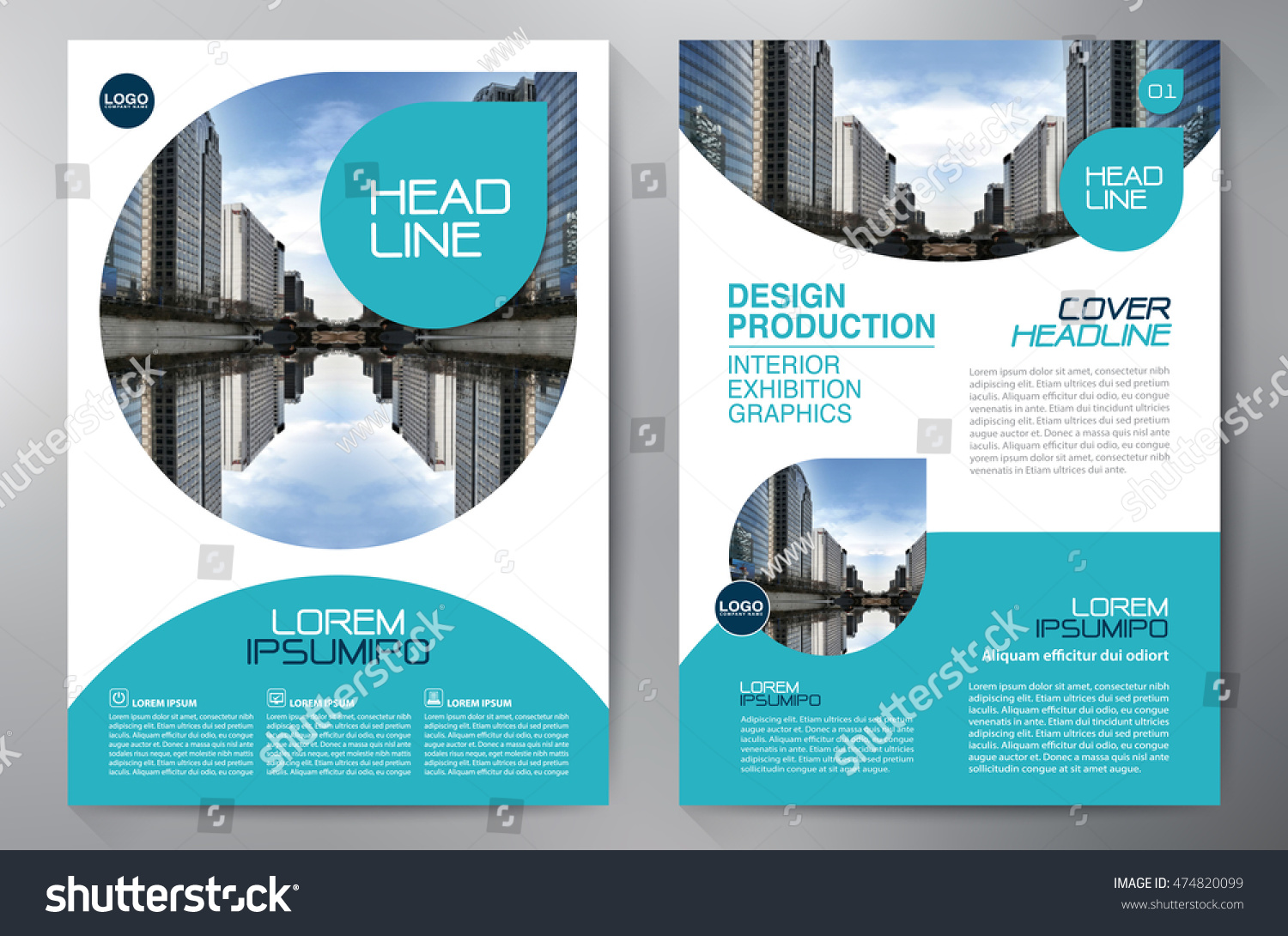 Business Brochure Flyer Design A4 Template Stock Vector Royalty Free   Stock Vector Business Brochure Flyer Design A Template Vector Illustration 474820099 