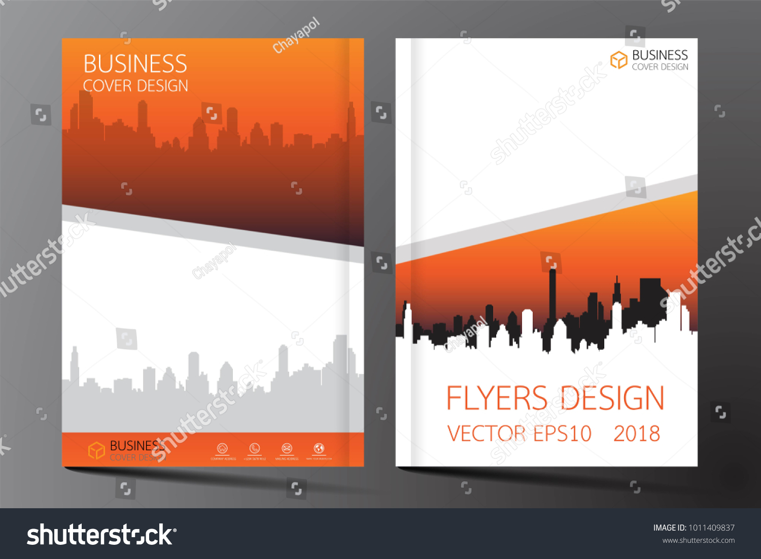 Business Brochure Flyer Modern Design Cover Stock Vector Royalty Free