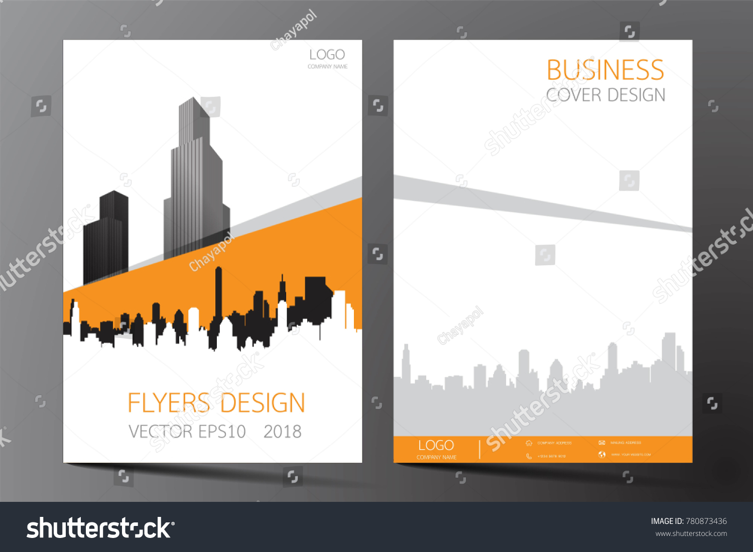 Business Brochure Flyer Modern Design Cover Stock Vector Royalty Free