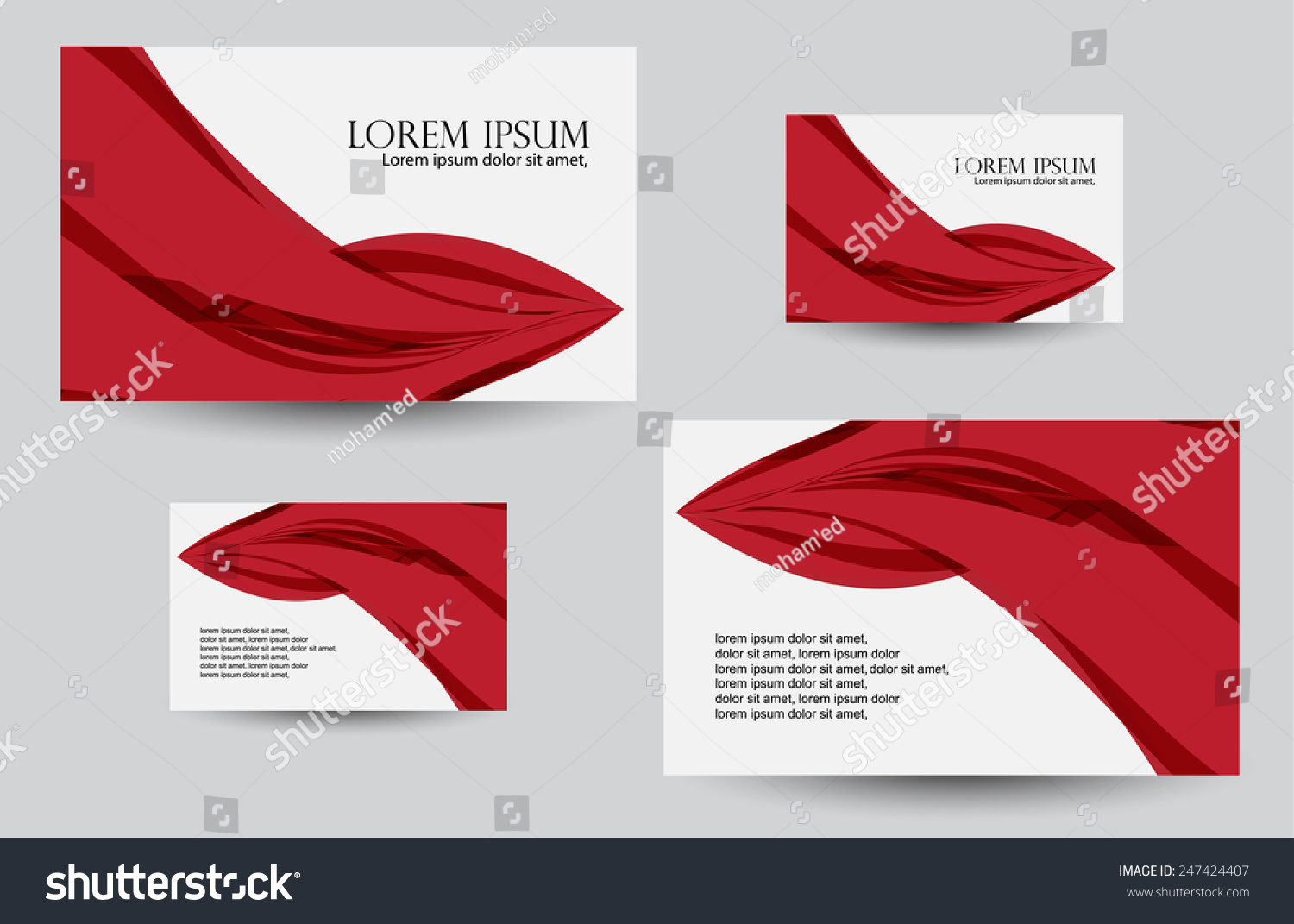 business-card-design-vector-stock-vector-royalty-free-247424407