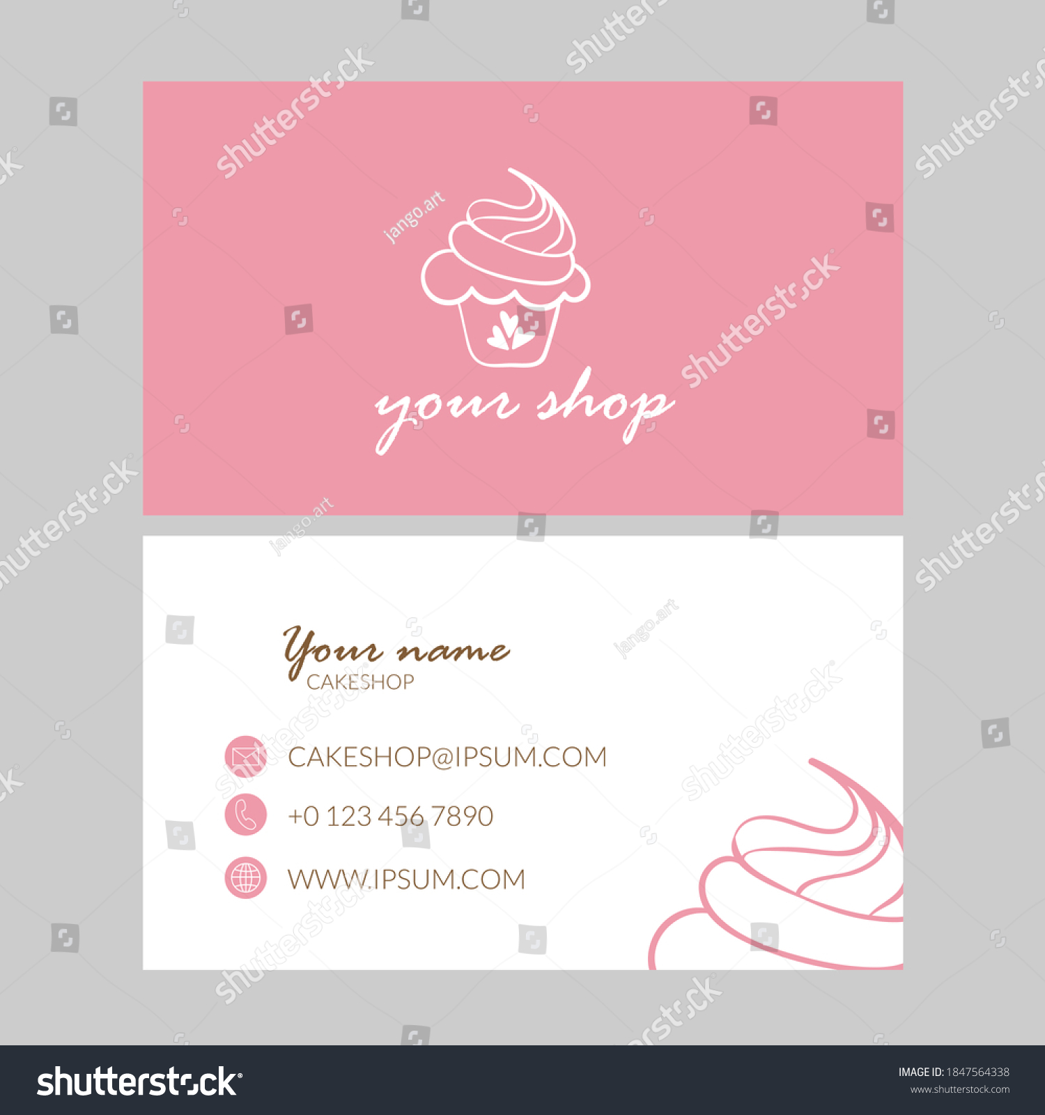 5,302 Cupcakes Business Cards Images, Stock Photos & Vectors 