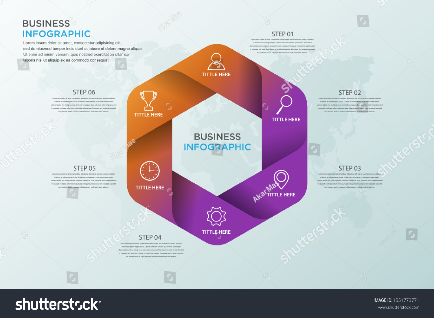 Business Data Visualization Infographic Element Icons Stock Vector ...