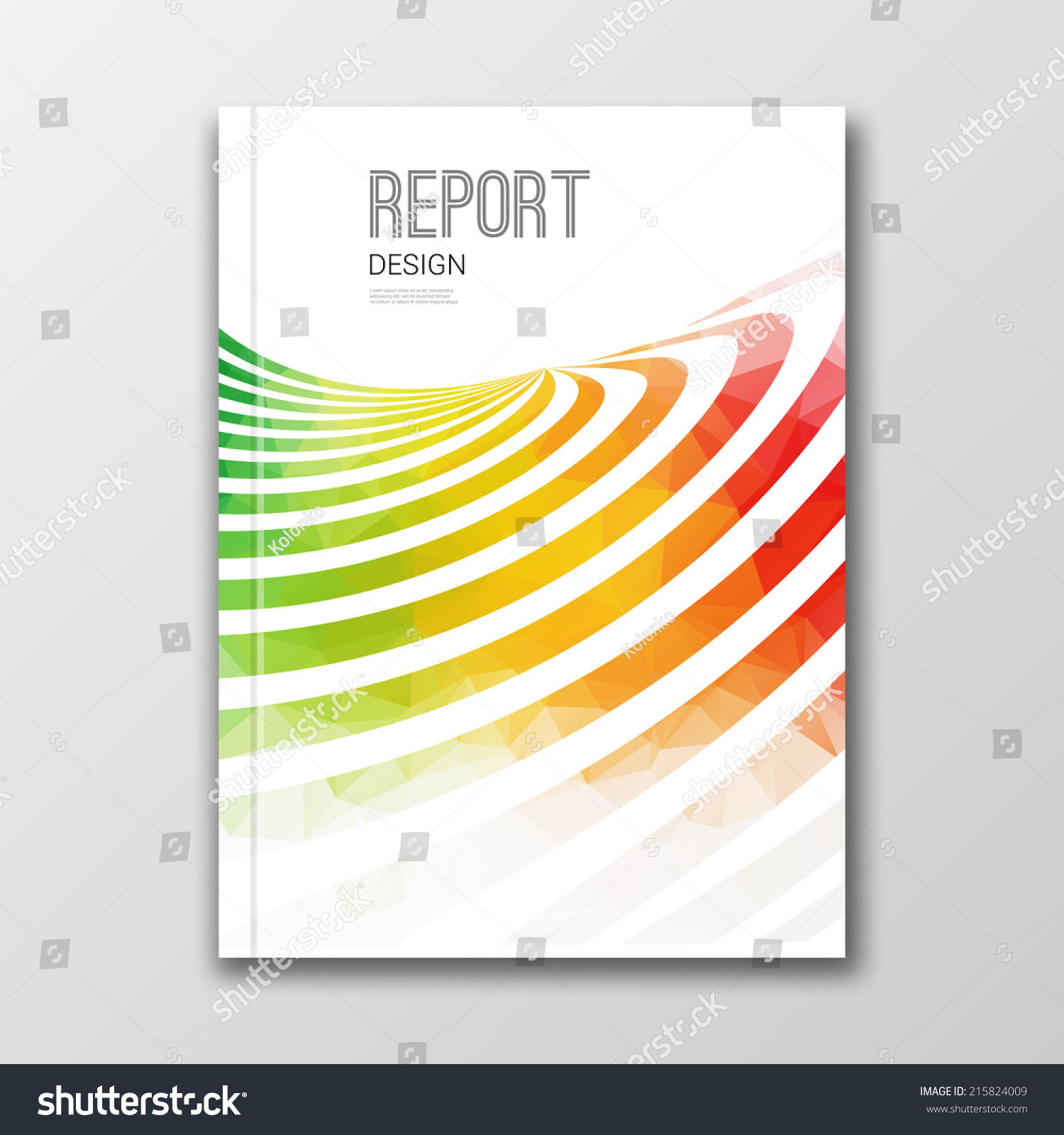 Layout of book report