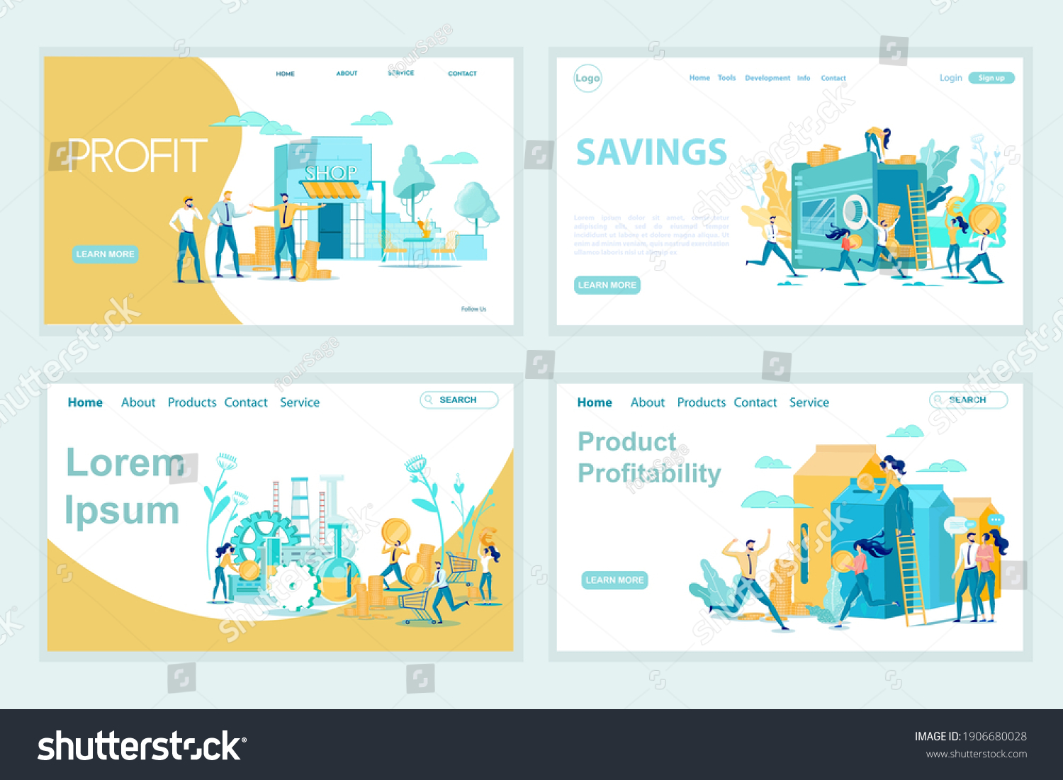 386,161 Landing page banner Images, Stock Photos & Vectors | Shutterstock