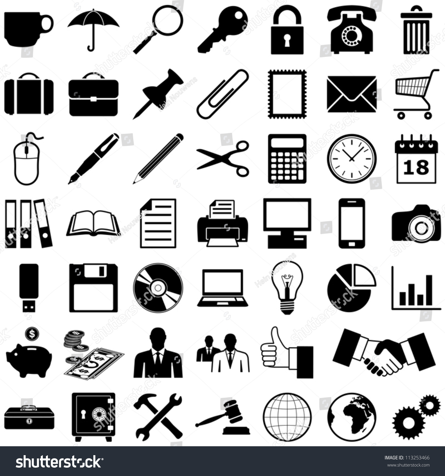 922,704 Computer office icon Images, Stock Photos & Vectors | Shutterstock