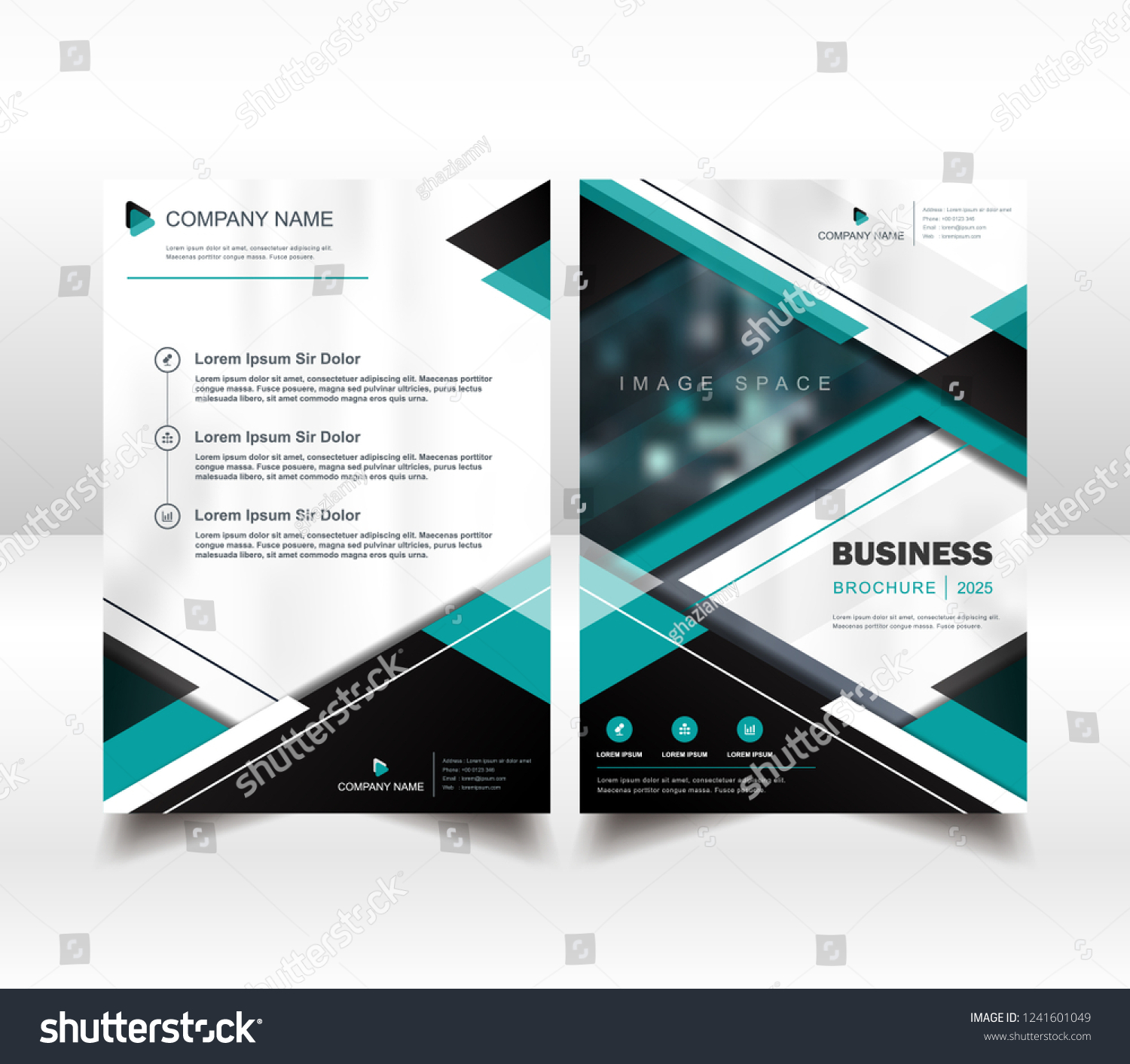 Business Flyer Brochure Design Flyer Layout Stock Vector Royalty Free