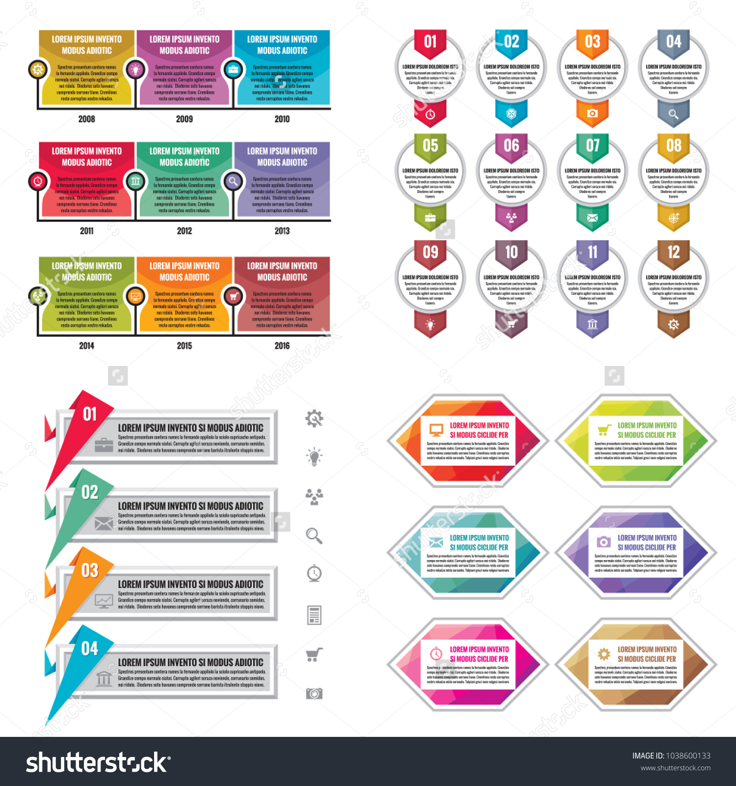 Business Infographic Templates Concept Vector Illustration Stock Vector ...