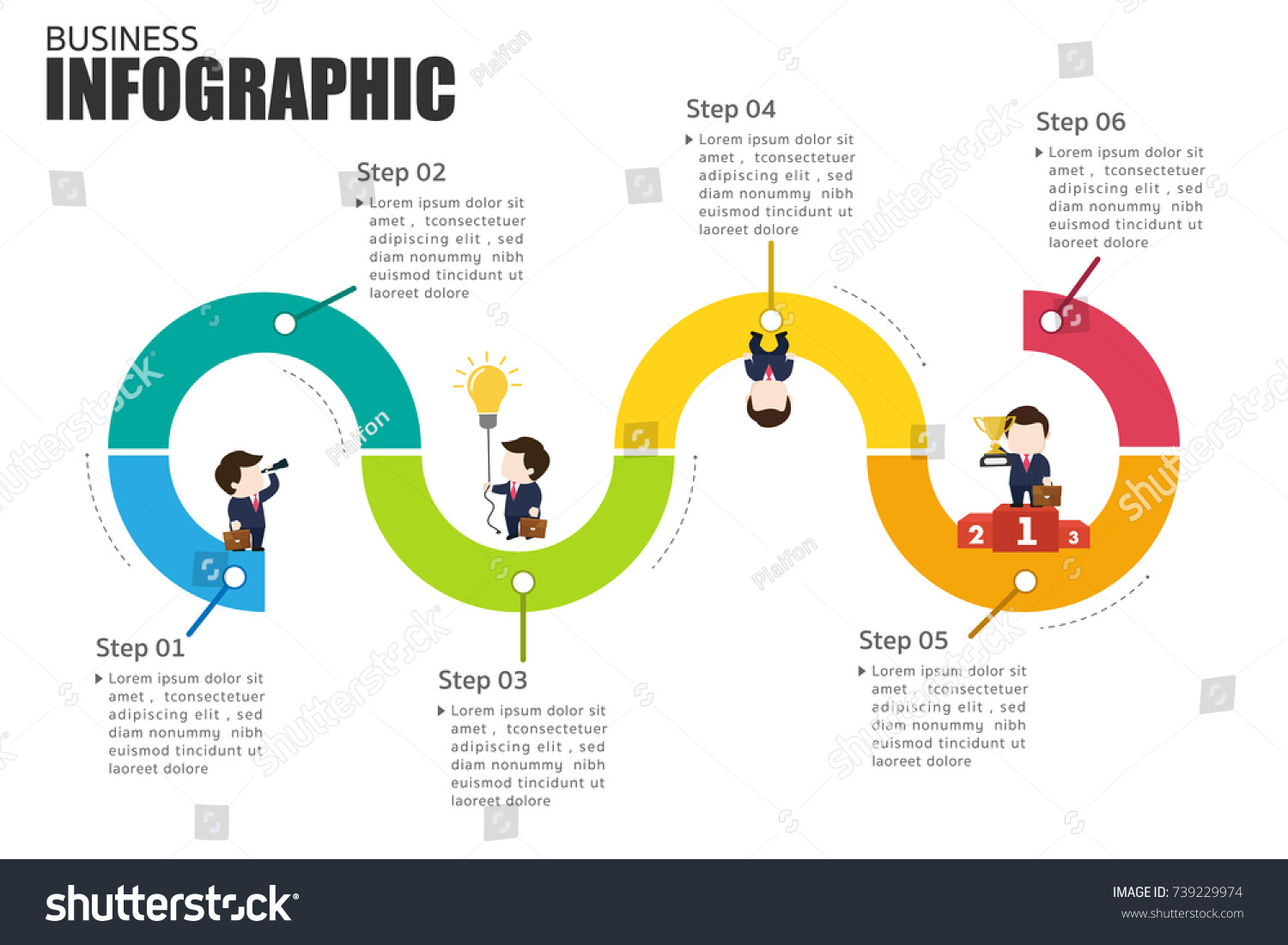 1 907 Infographic Career Path Images Stock Photos Vectors Shutterstock