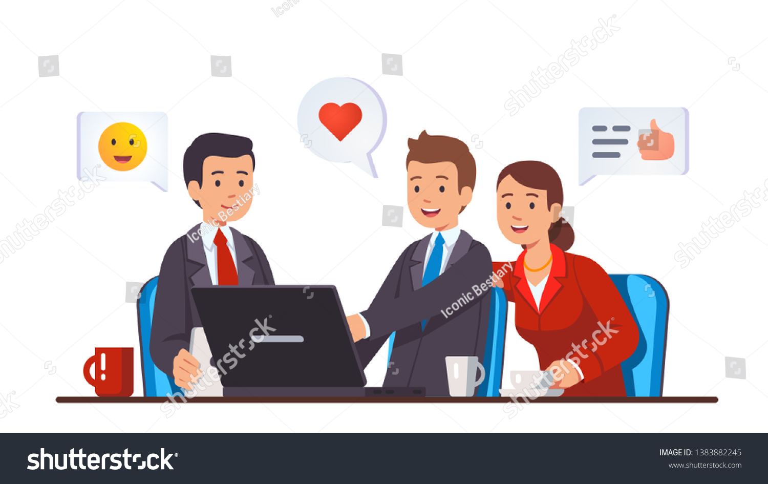 3 Friends Clipart Images Stock Photos And Vectors Shutterstock