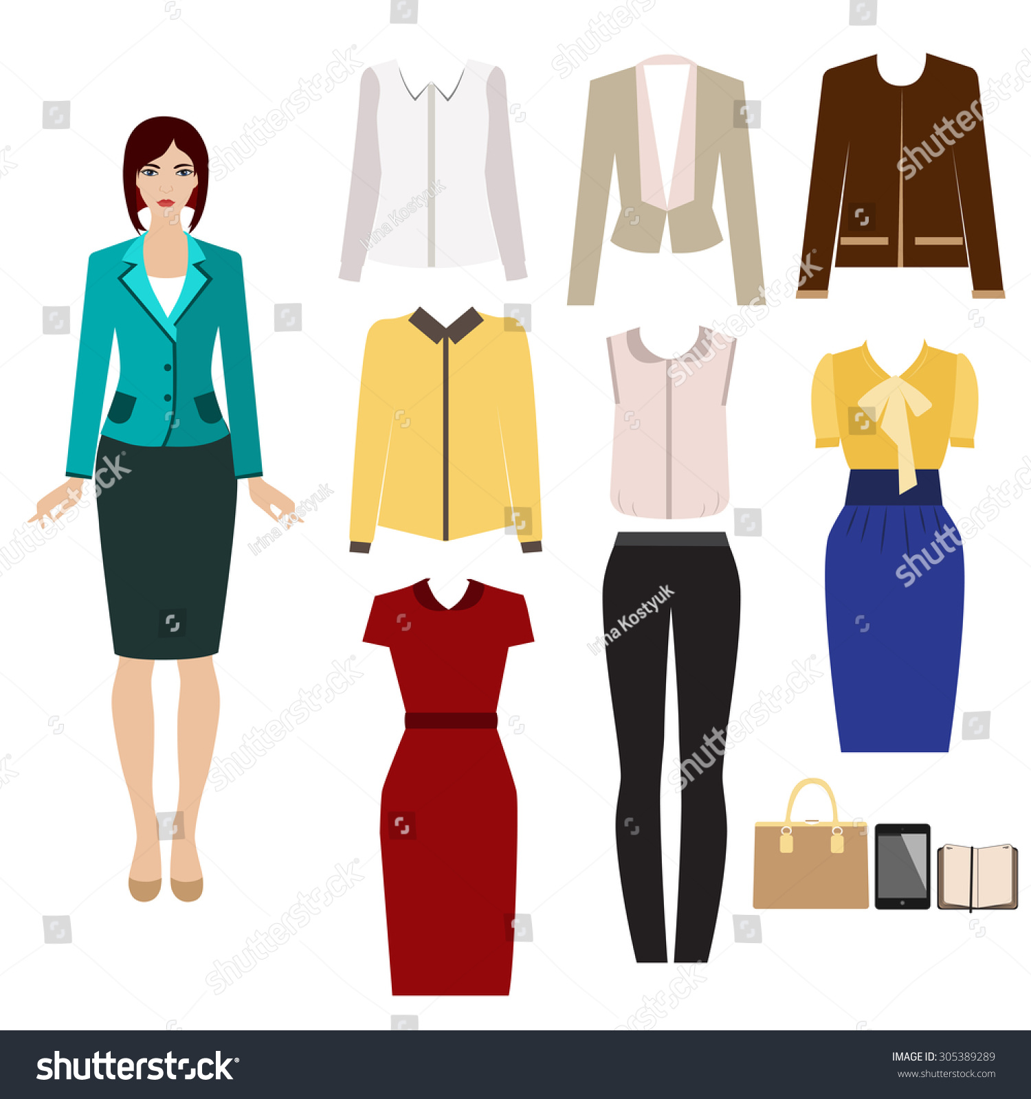 clipart paper doll clothes - photo #17