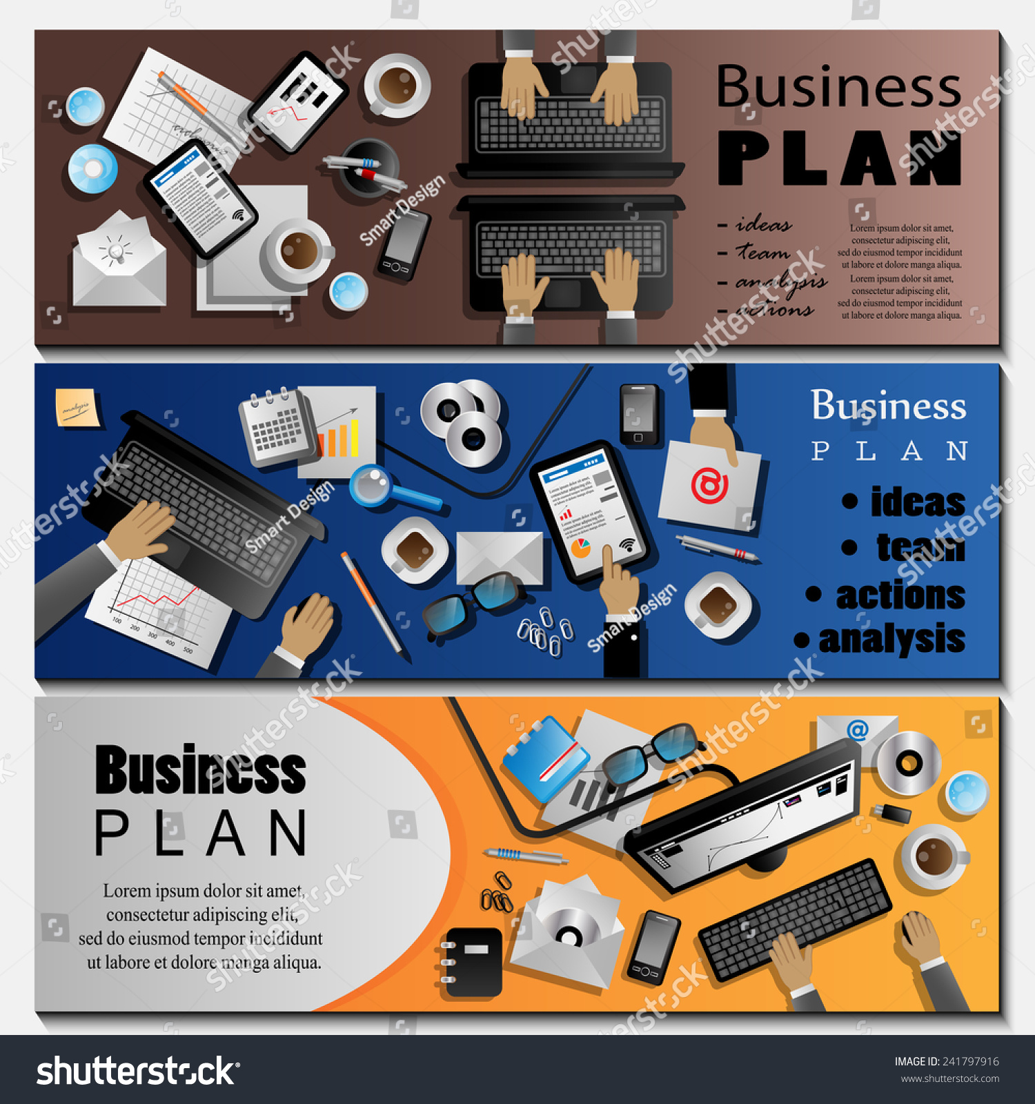 Business plan graphic design sample