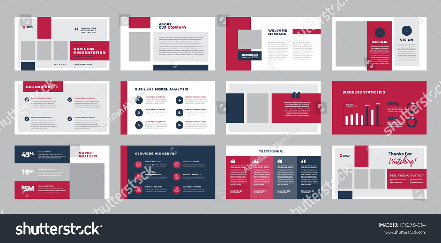 Business Presentation Brochure Guide Design Pitch Stock Vector Royalty Business Presentation Brochure Guide Design Pitch Stock Vector Royalty