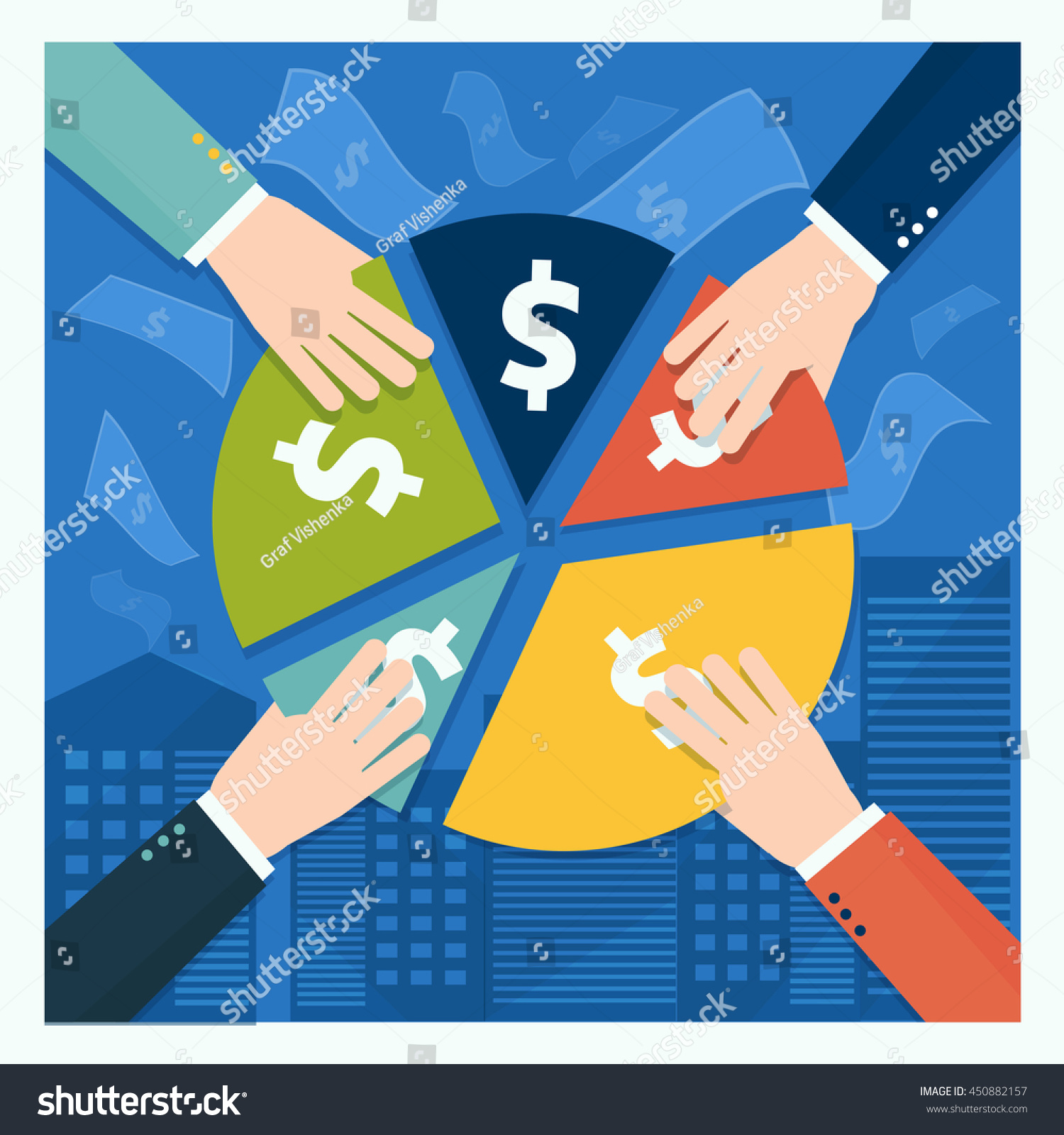 Business Shareholder Concept Flat Style Vector Stock Vector (Royalty Business Shareholder Concept Flat Style Vector Stock Vector (Royalty