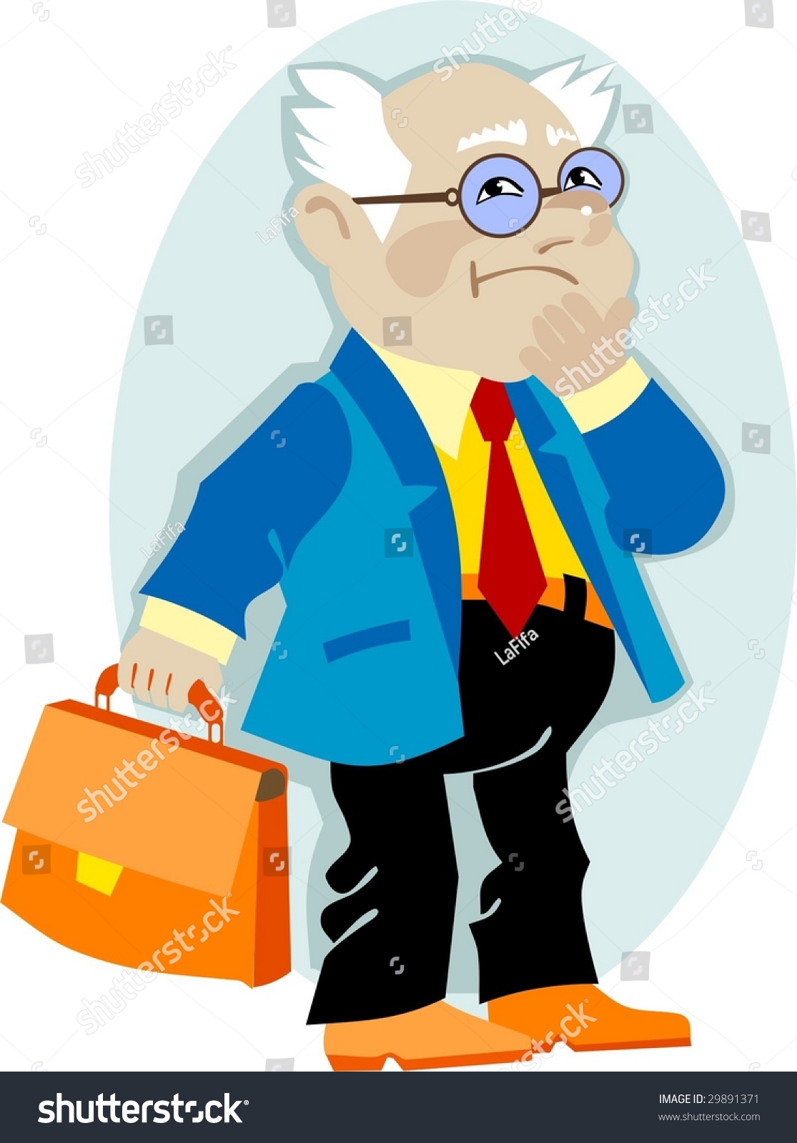 businessman-thinking-over-his-problem-stock-vector-royalty-free