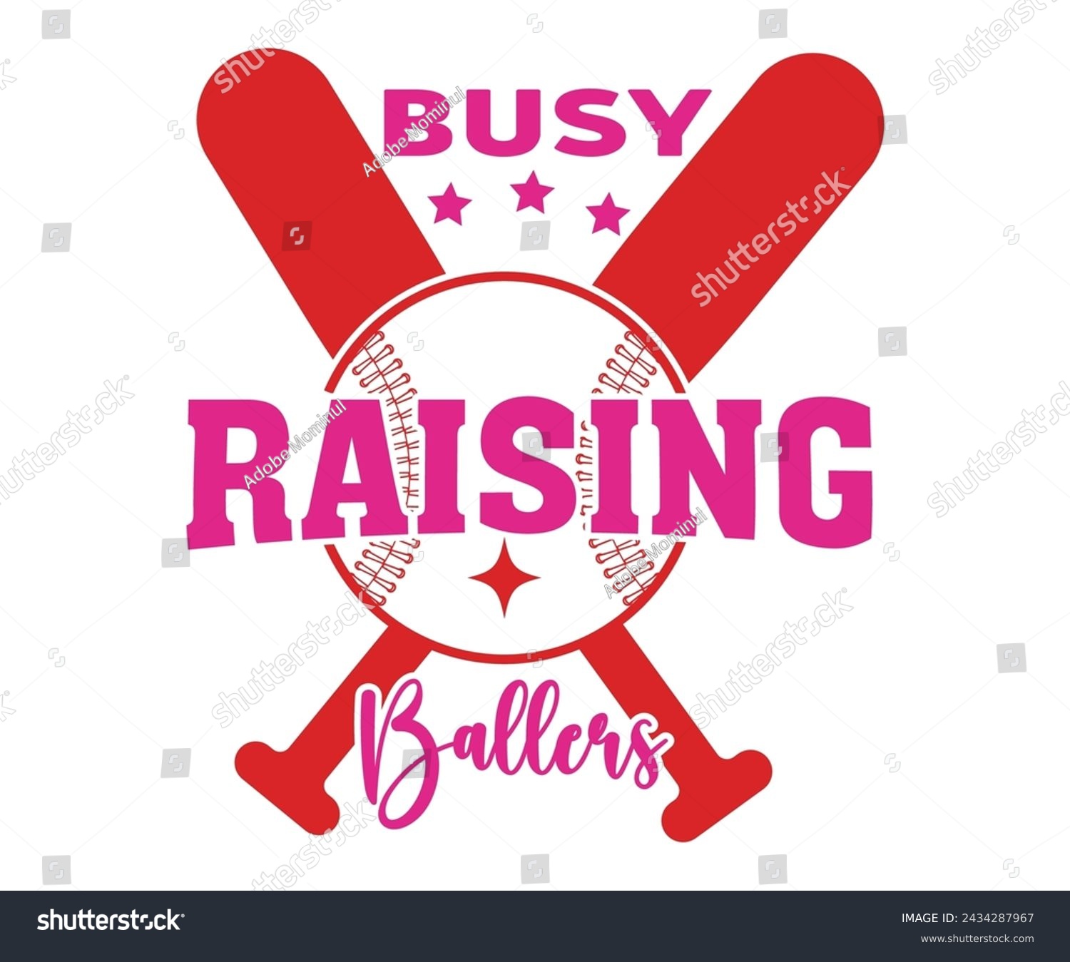 SVG of Busy Raising Ballers,Baseball T-shirt,Typography,Baseball Player Svg,Baseball Quotes Svg,Cut Files,Baseball Team,Instant Download svg