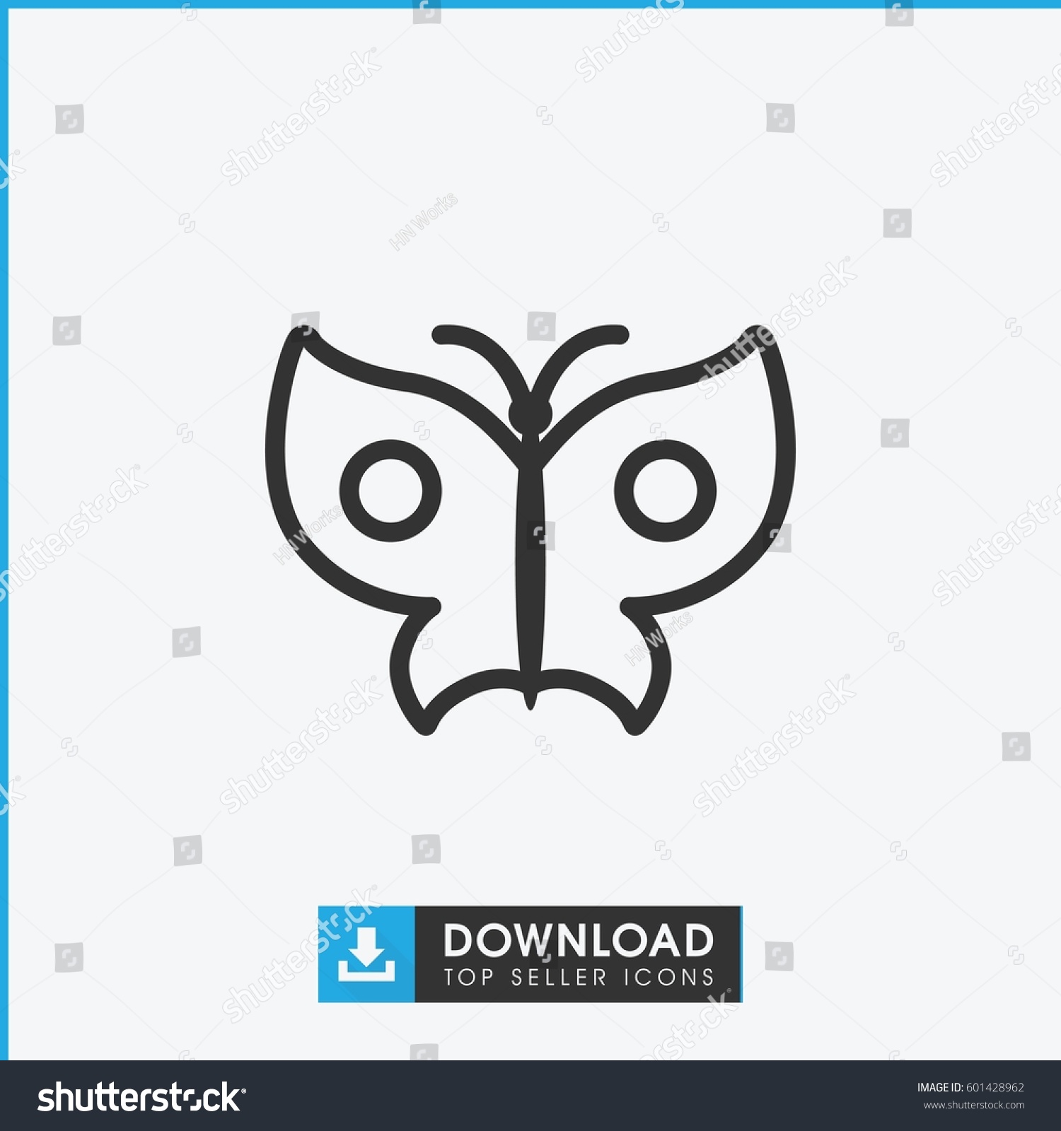 Free Free 178 Simple Butterfly Outline Svg SVG PNG EPS DXF File