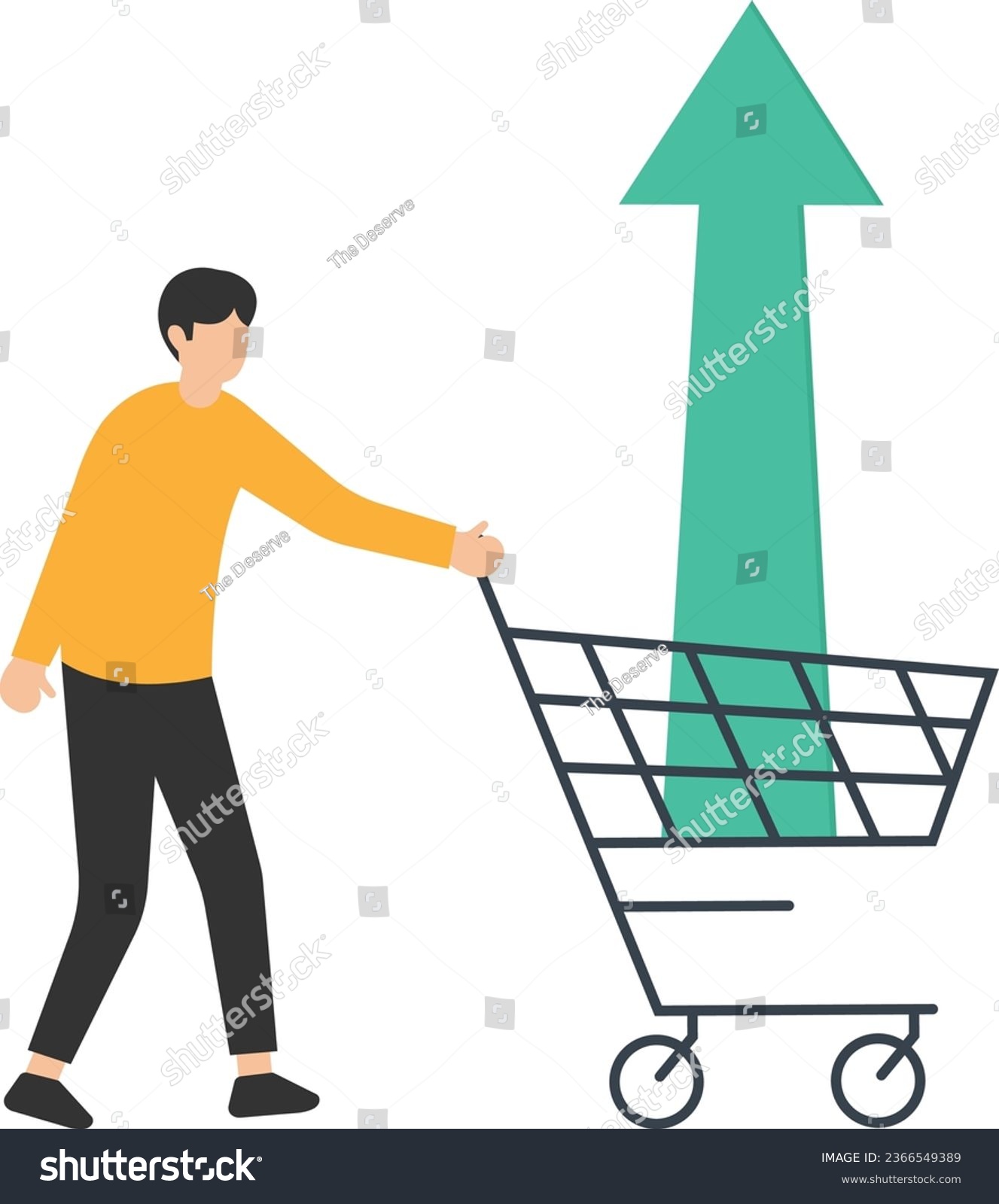 SVG of Buy on the dip, purchase stock when price drop, Trader signal to invest, Make profit from market collapse, Buy stock with down arrow graph in shopping cart

 svg