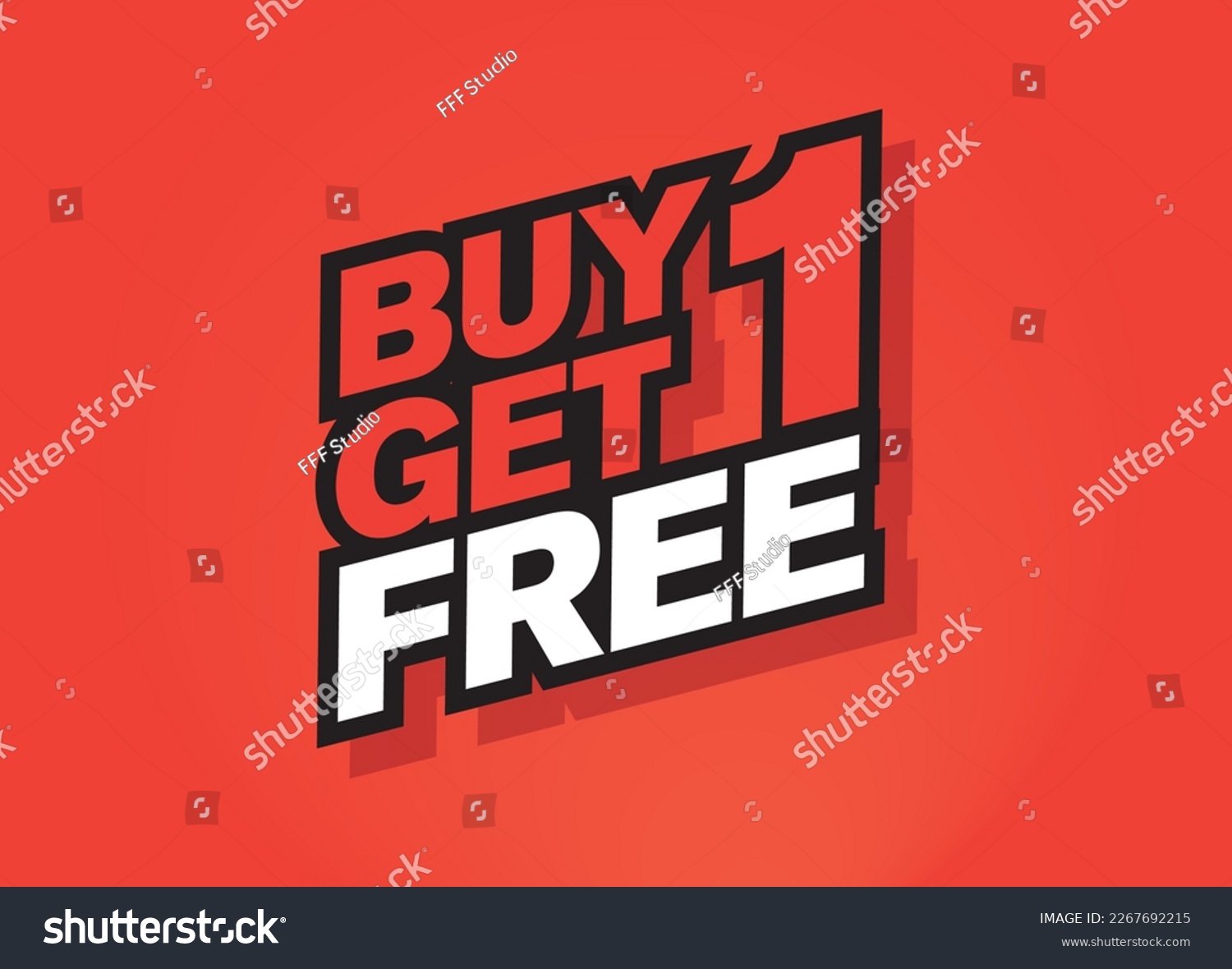 SVG of Buy one get one free sale and deals vector background svg