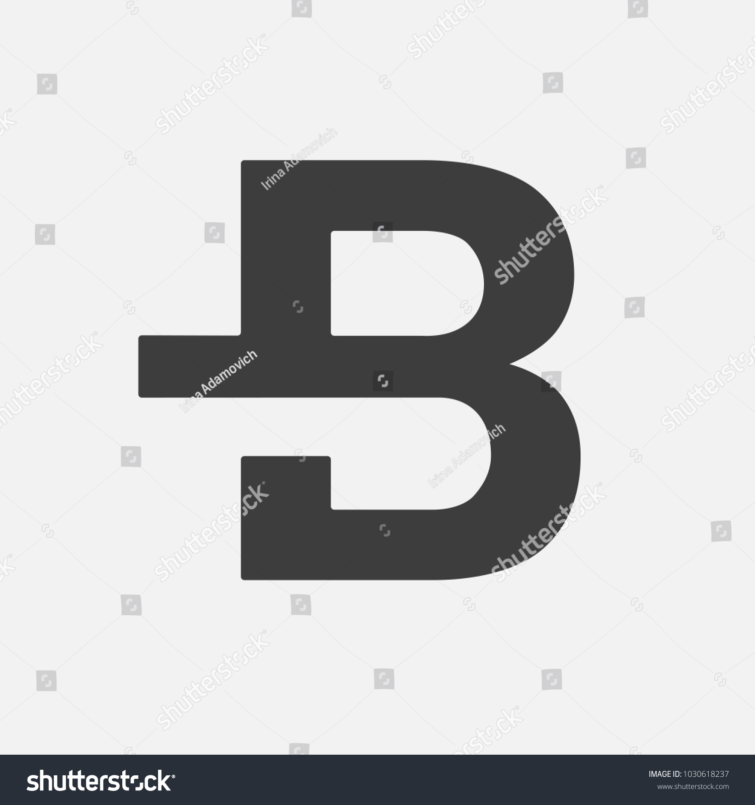 SVG of Bytecoin BCN vector adapted icon. Cryptocurrency, e-currency, payment crypto currency, blockchain logo button, Flat minimalist adaptation design web site mobile app EPS Isolated on white background svg