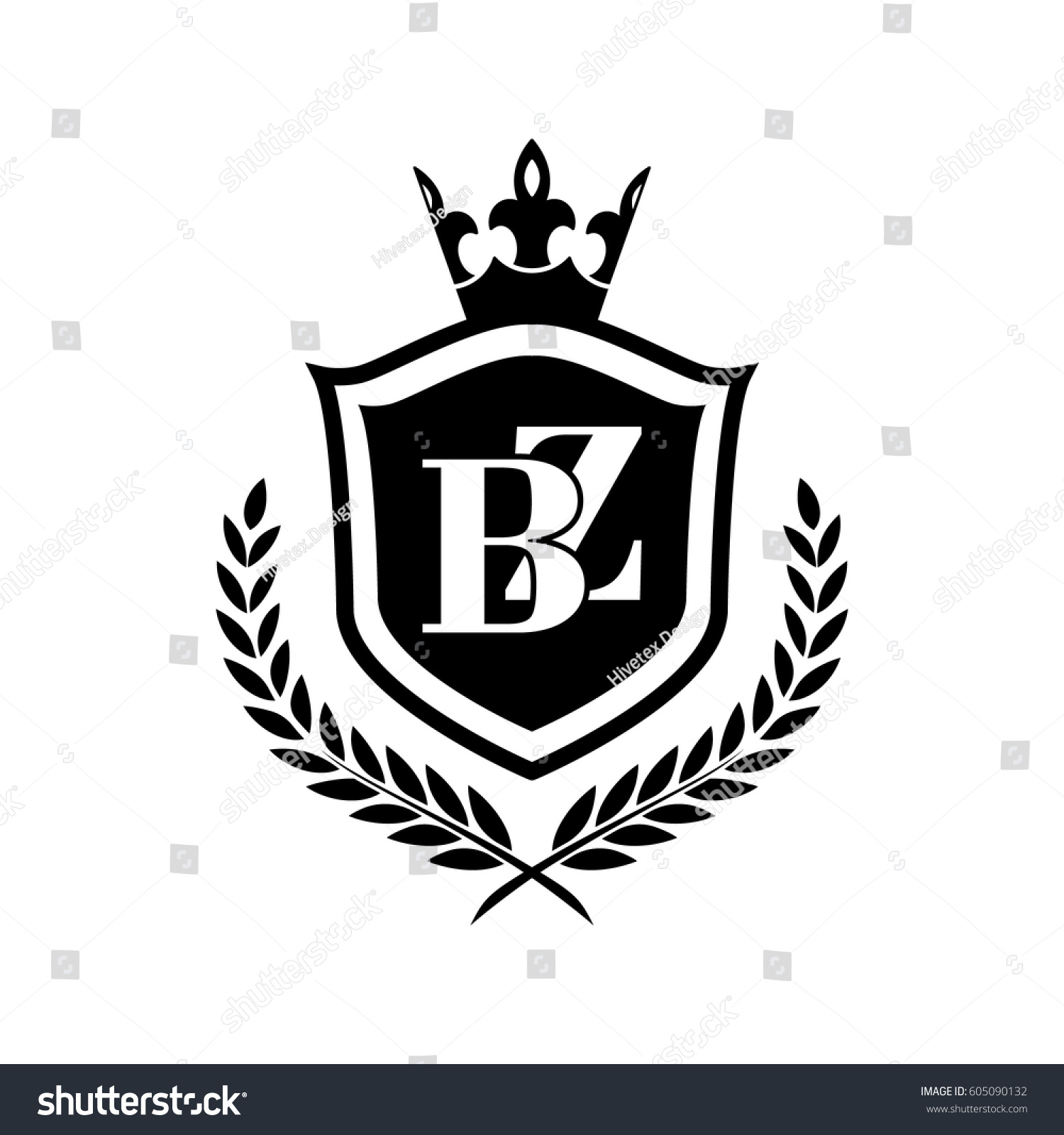 Bz Logo Stock Vector Royalty Free