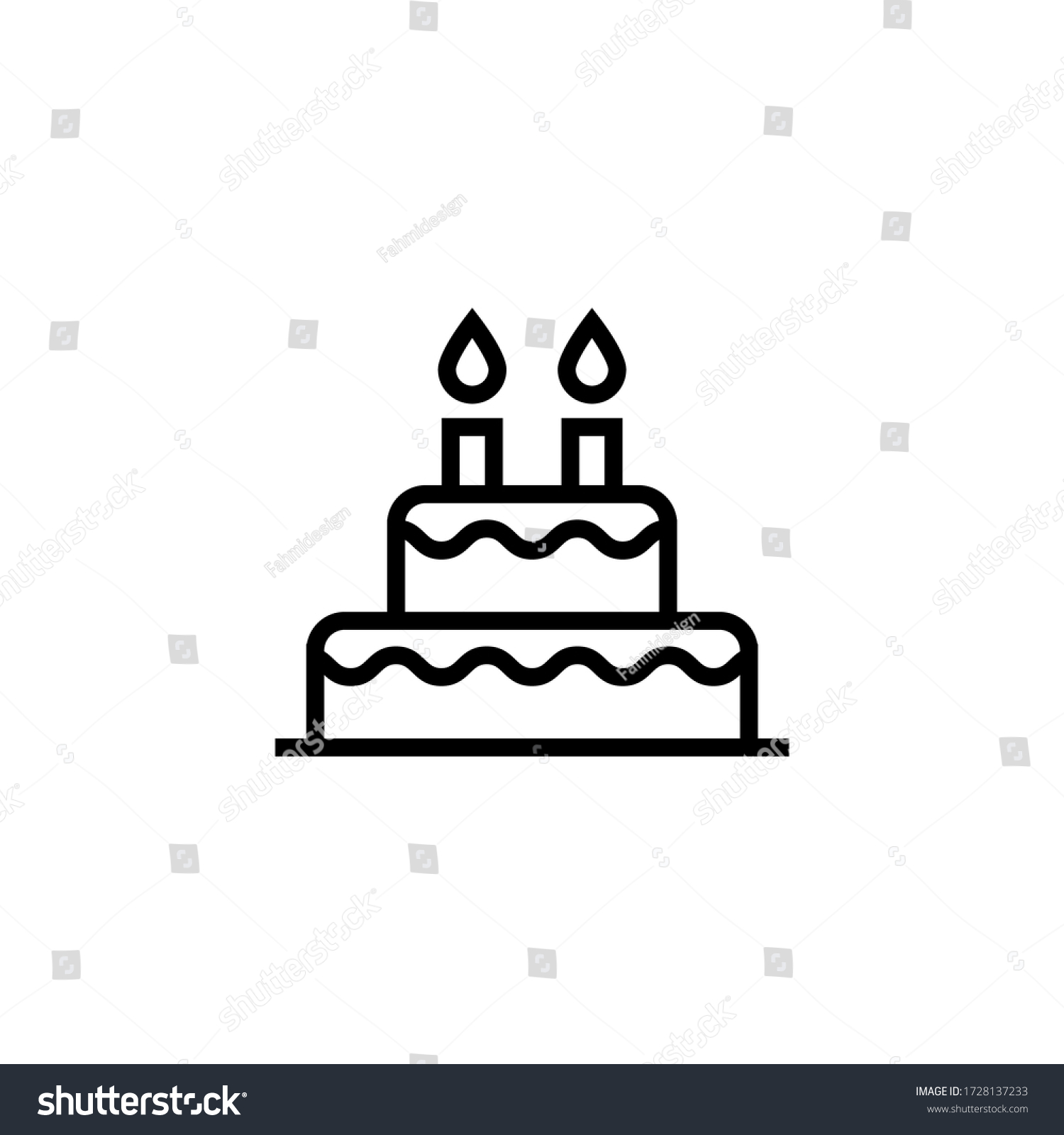 Cake pictogram Images, Stock Photos & Vectors | Shutterstock