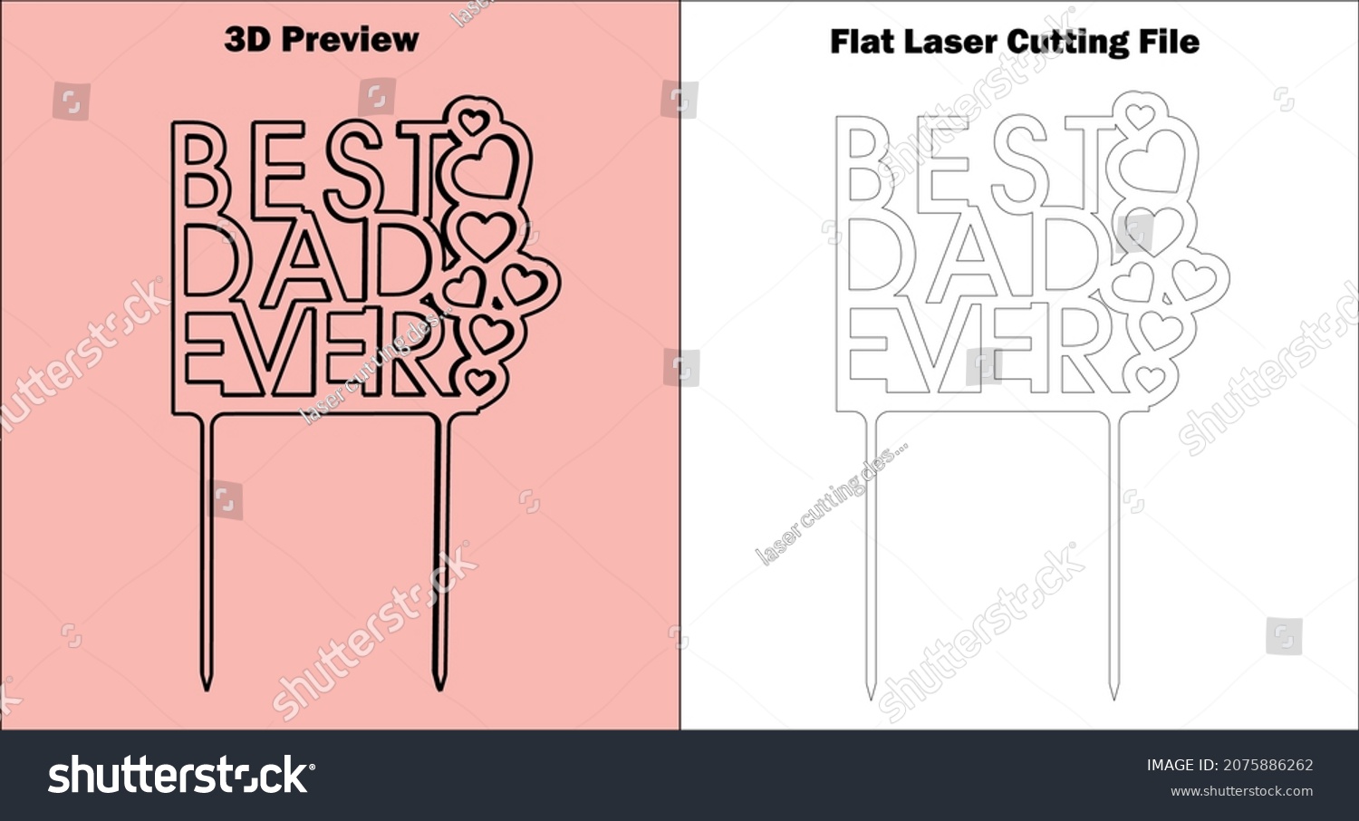 SVG of Cake Topper
this is a lovely cake topper that is available for all material thicknesses. svg