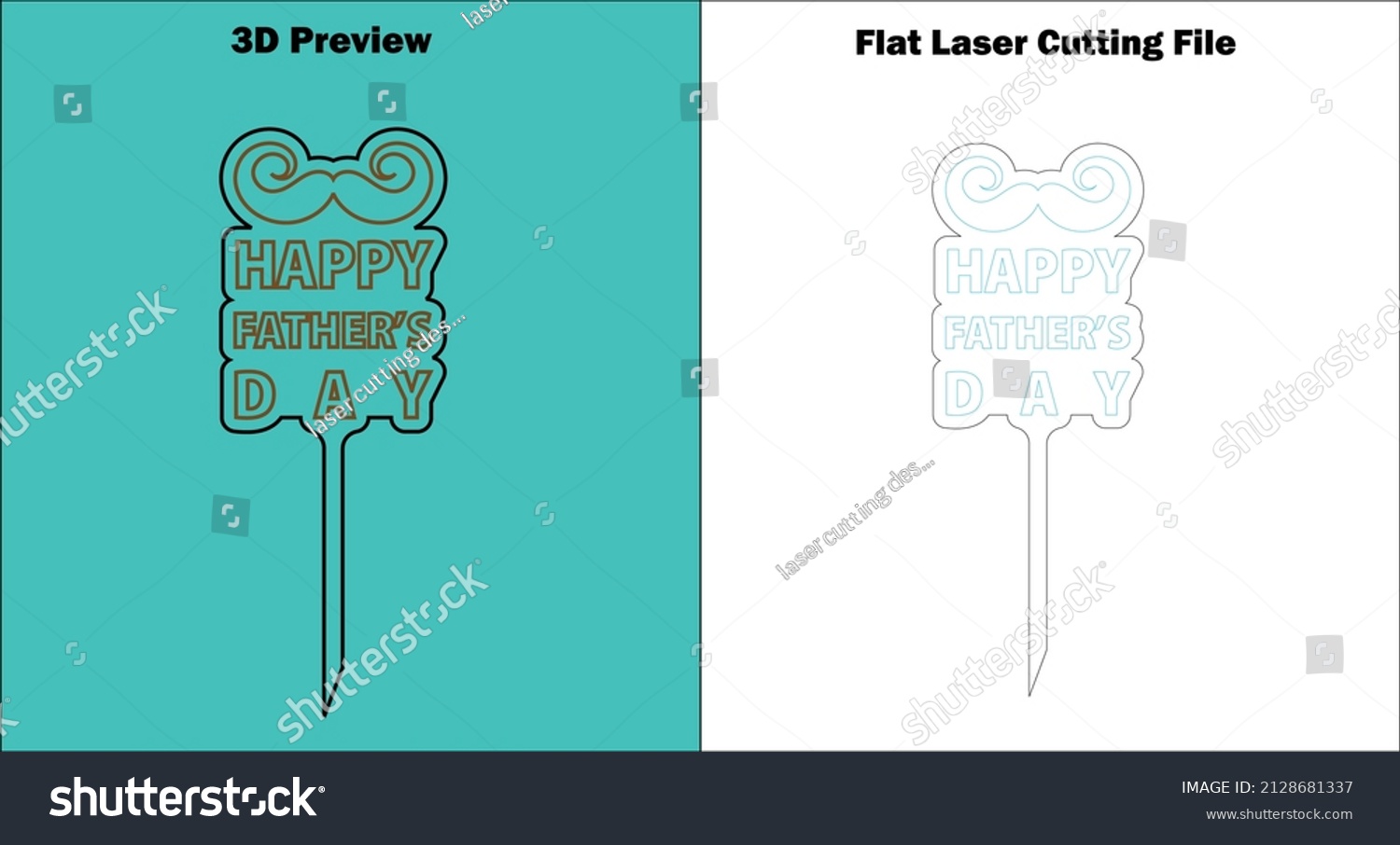 SVG of Cake Topper
This is a lovely cake topper that is available for all material thicknesses. svg