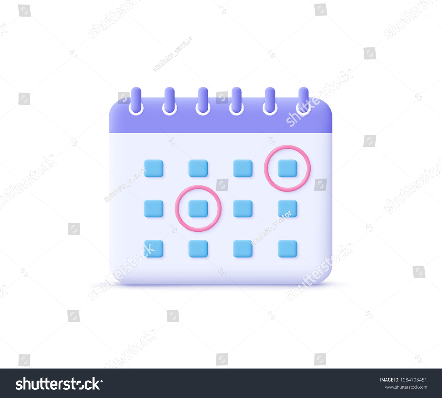 SVG of Calendar assignment icon. Planning concept. 3d vector illustration. svg