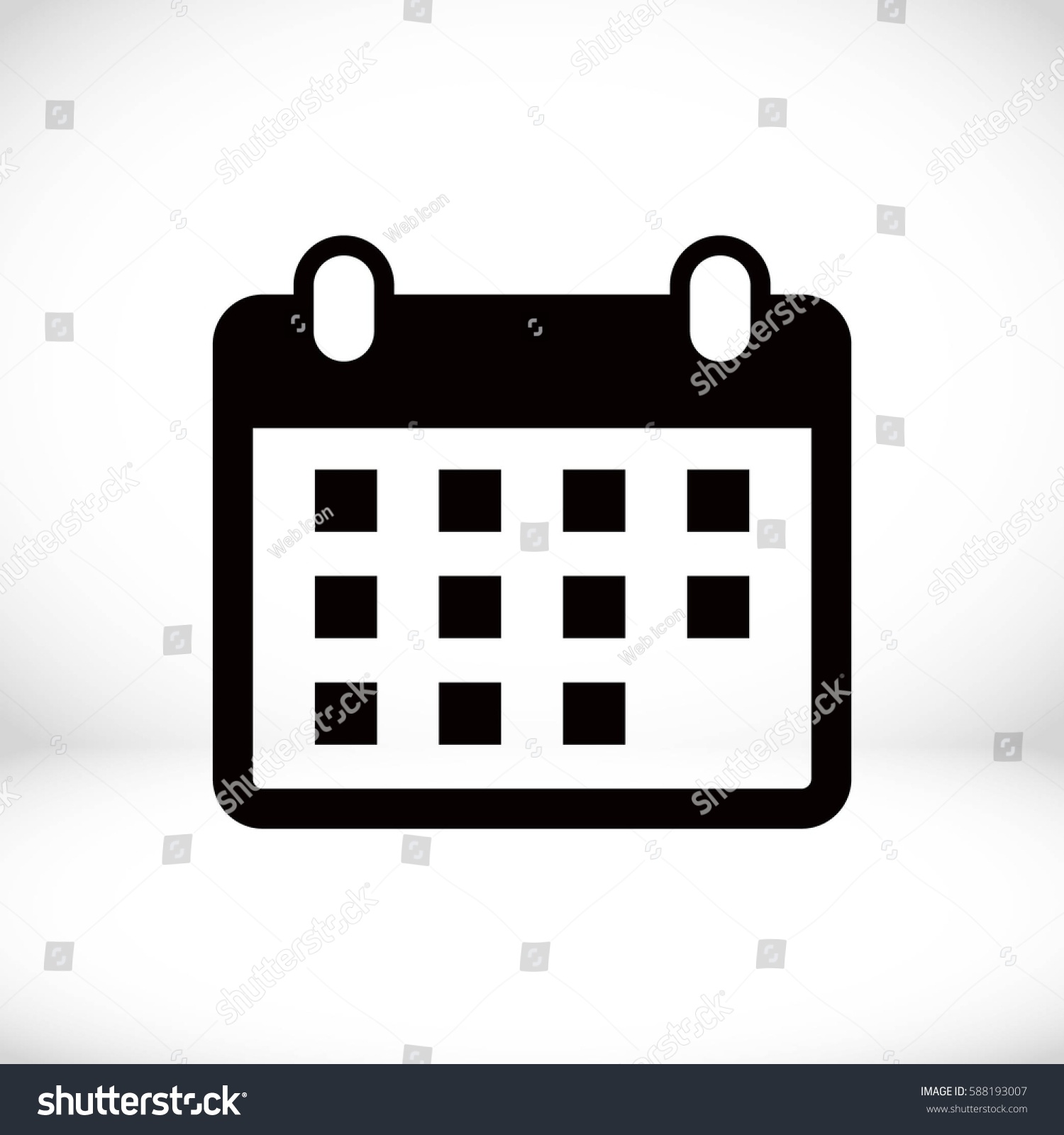 Calendar Design Icon : Calendar icon stock vector illustration flat Calendar Design Icon : Calendar icon stock vector illustration flat