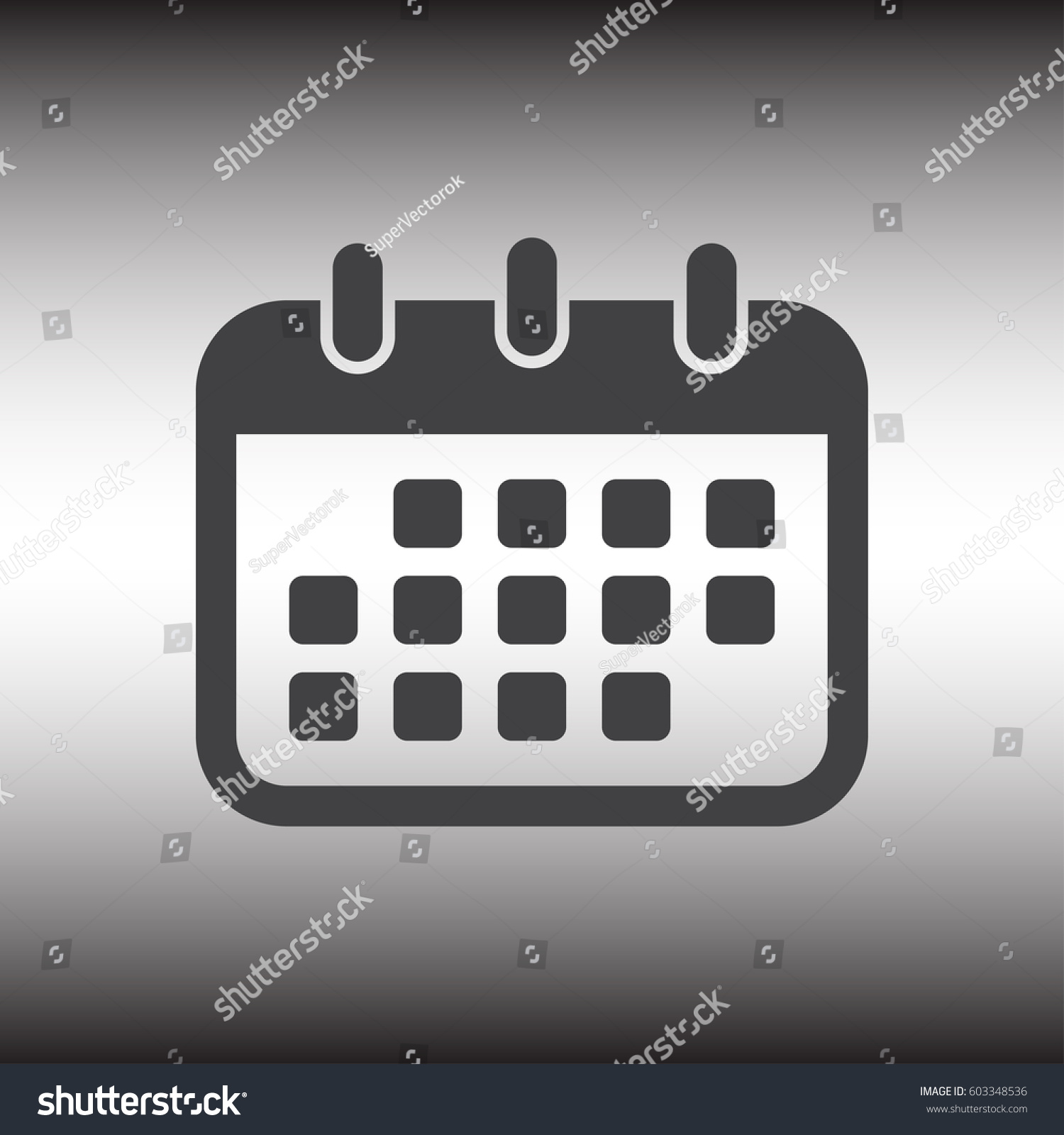 Calendar Flat Illustration : Calendar icon vector illustration flat design stock Calendar Flat Illustration : Calendar icon vector illustration flat design stock