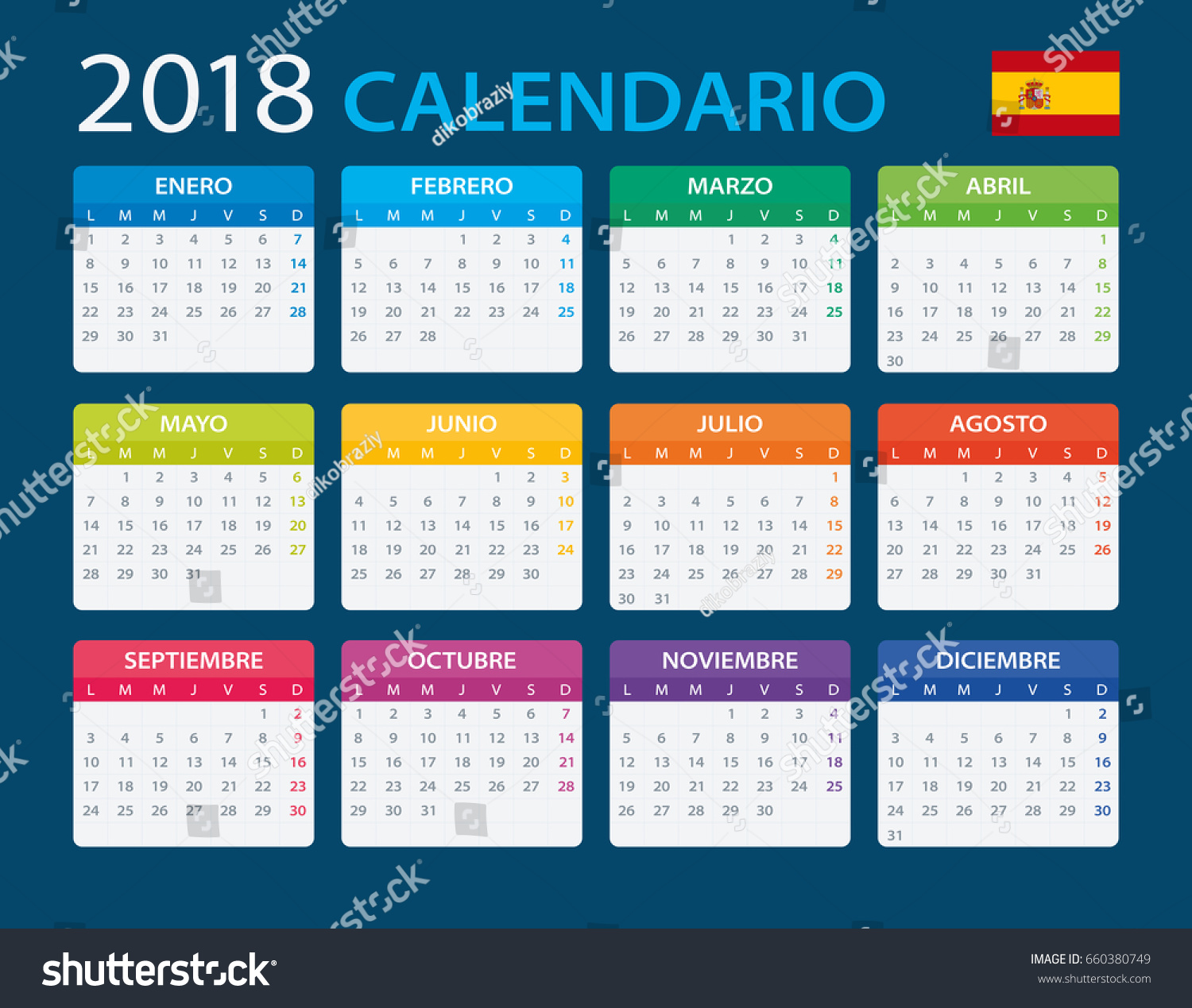 spansk kalender 2021