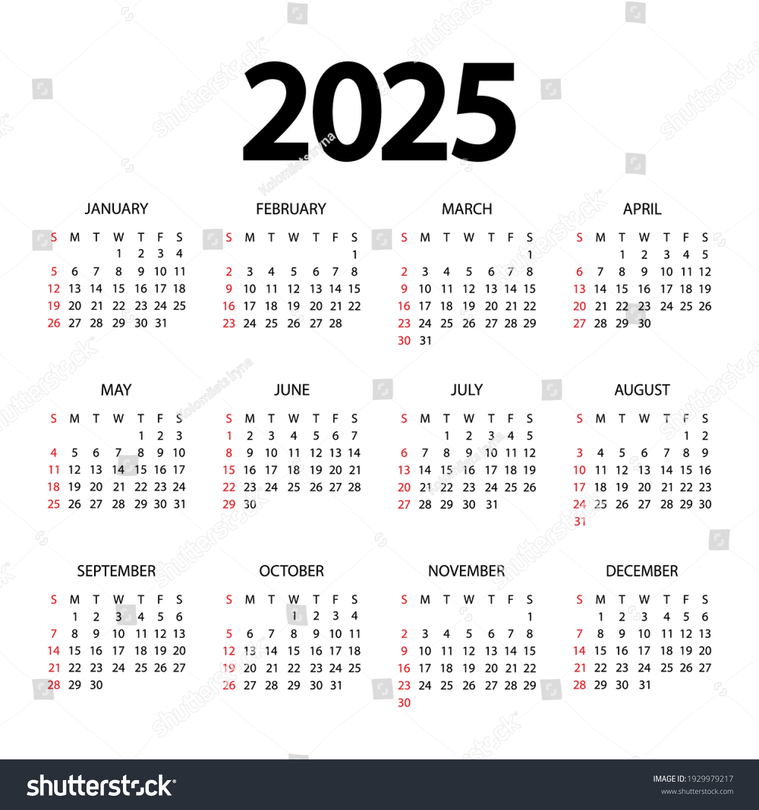 1,254,071 Yearly calendar Images, Stock Photos & Vectors | Shutterstock