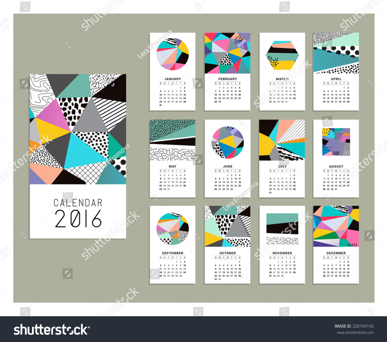 Calendar Templates Graphic Design : Calendar templates geometric backgrounds vector stock vector Calendar Templates Graphic Design : Calendar templates geometric backgrounds vector stock vector