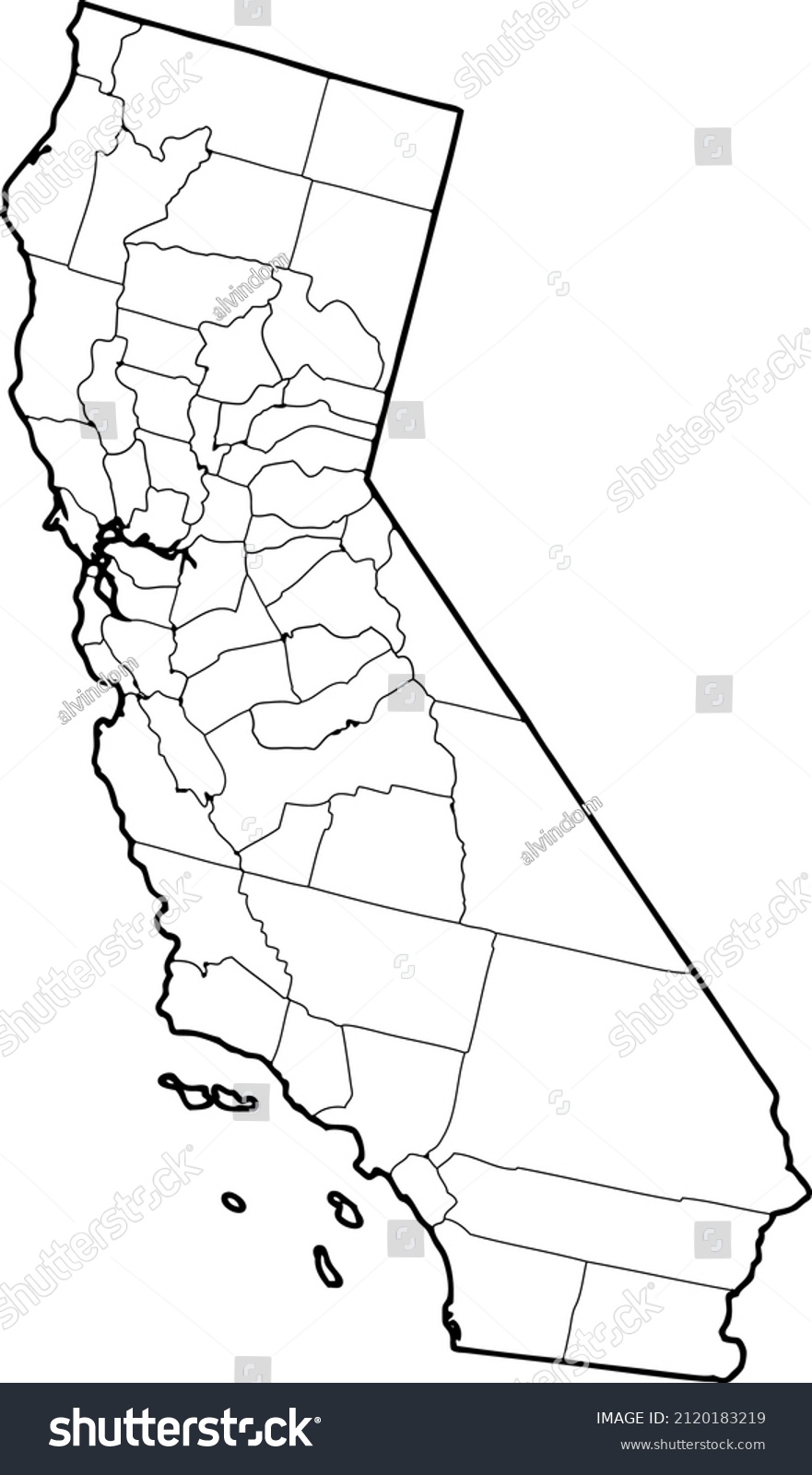 california outline map with counties        
        <figure class=