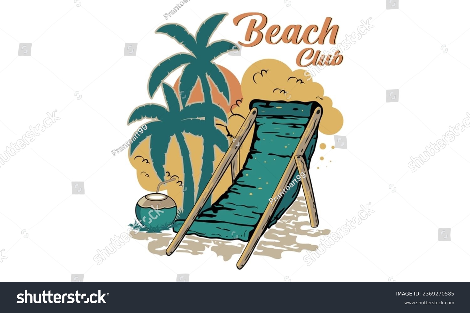SVG of California Surfing Boats Colorful Beach  Illustration Design, Hello, Summer California Beach Vector T-shirt Design. svg