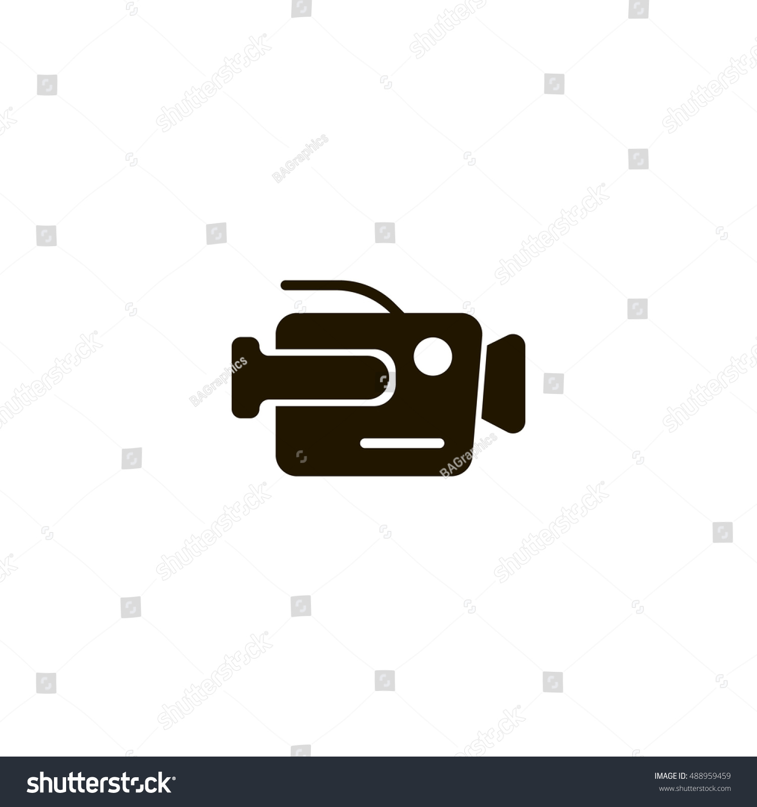 SVG of Camera icon vector, clip art. Also useful as logo, web element, symbol, graphic image, silhouette and illustration. Compatible with ai, cdr, jpg, png, svg, pdf, ico and eps. svg
