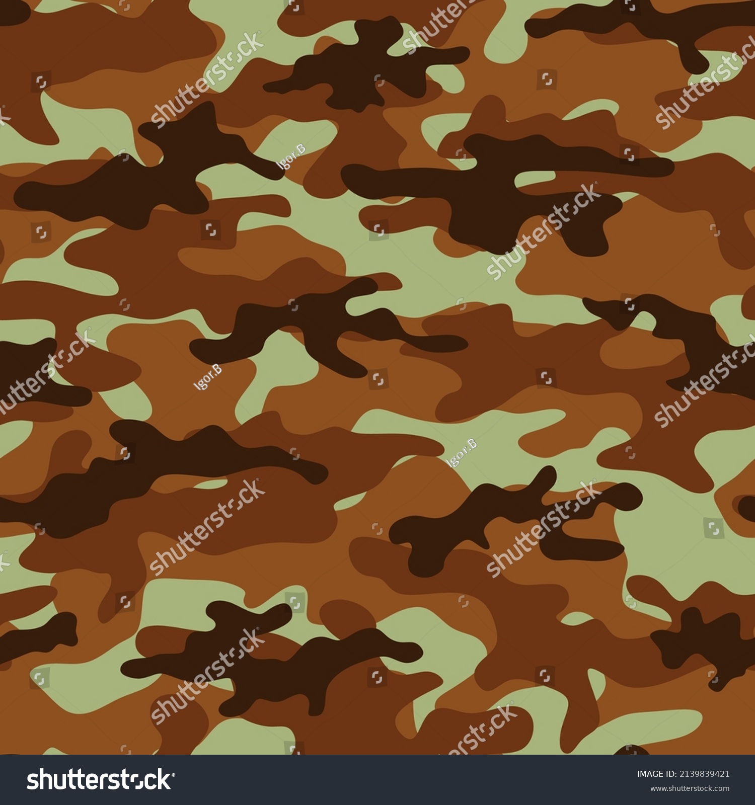 Camouflage Pattern Clothes Vector Graphics Stock Vector (Royalty Free ...