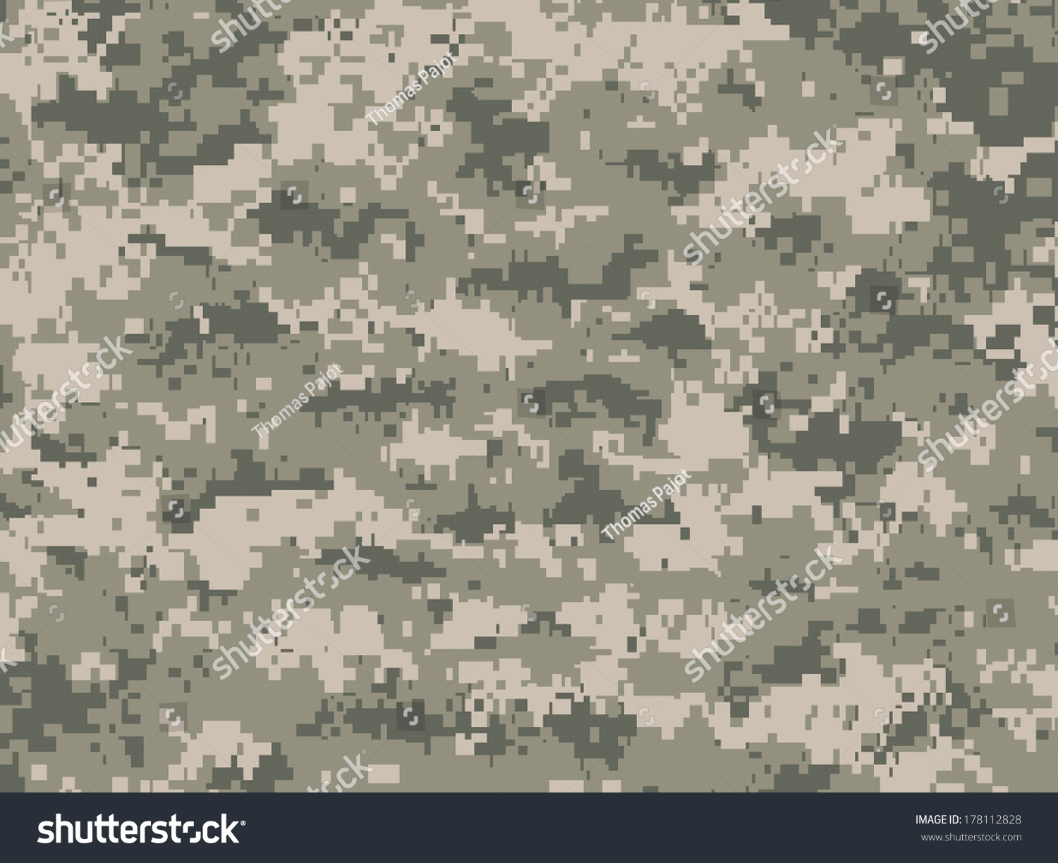 Camouflage Pixels Stock Vector Illustration 178112828 : Shutterstock