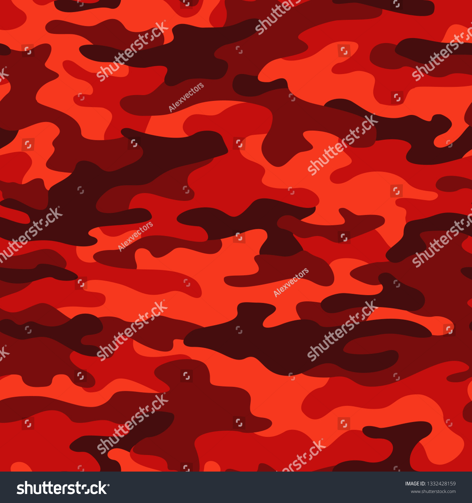 Camouflage Texture Seamless Pattern Abstract Modern Stock Vector ...
