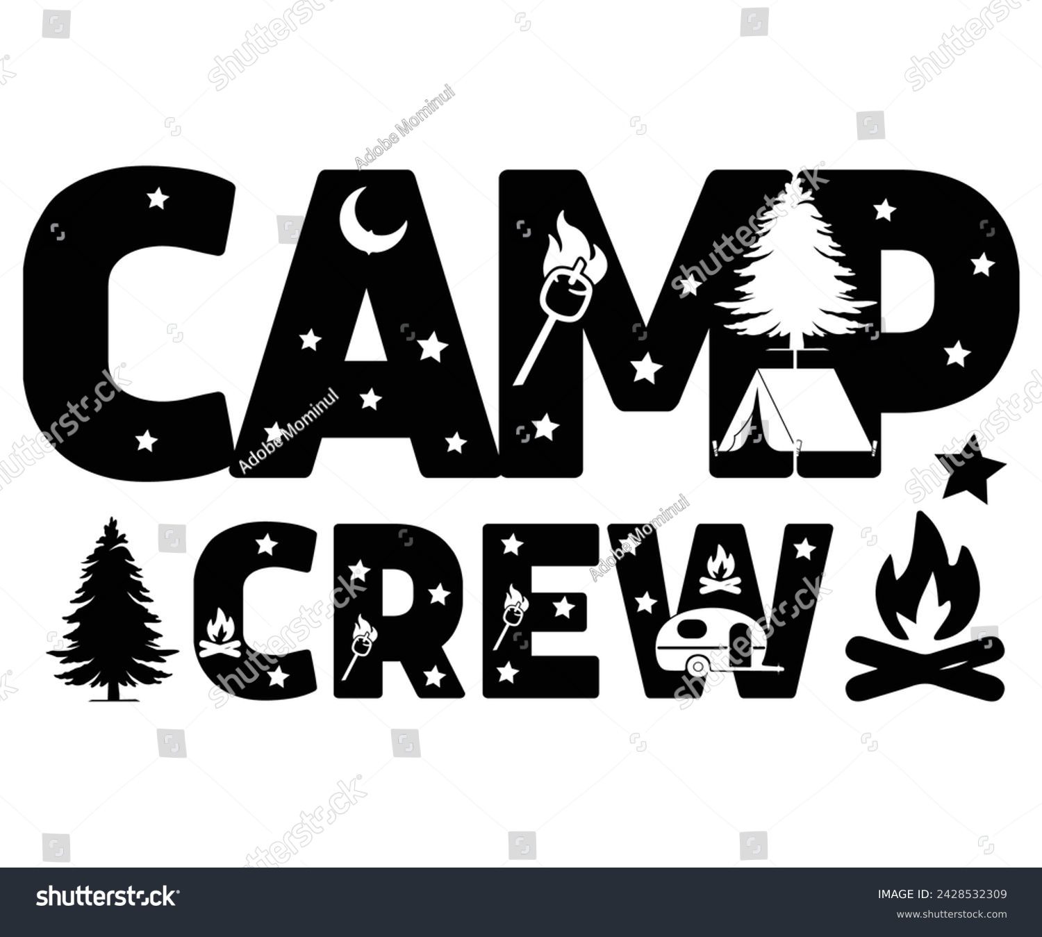 SVG of Camp Crew Svg,Retro,Happy Camper Svg,Camping Svg,Adventure Svg,Hiking Svg,Camp Saying,Camp Life Svg,Svg Cut Files, Png,Mountain T-shirt,Instant Download svg