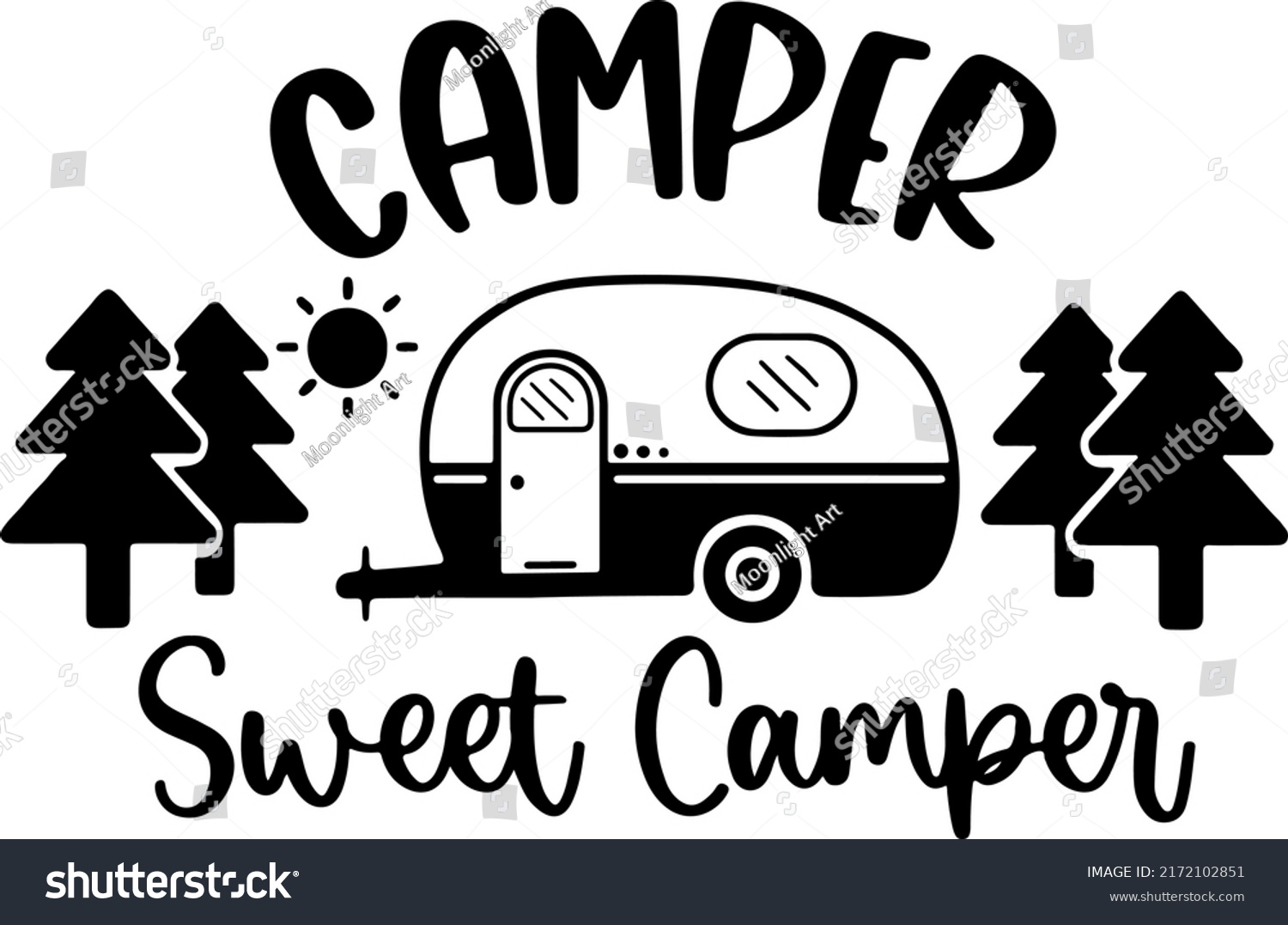 SVG of Camper Sweet Camper SVG, Camping Svg, Camping Sign, Camping Bucket, Camping Quotes, Camper Sign, RV Svg svg