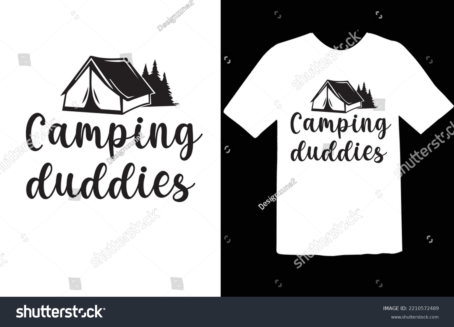 SVG of camping Buddies svg design file svg