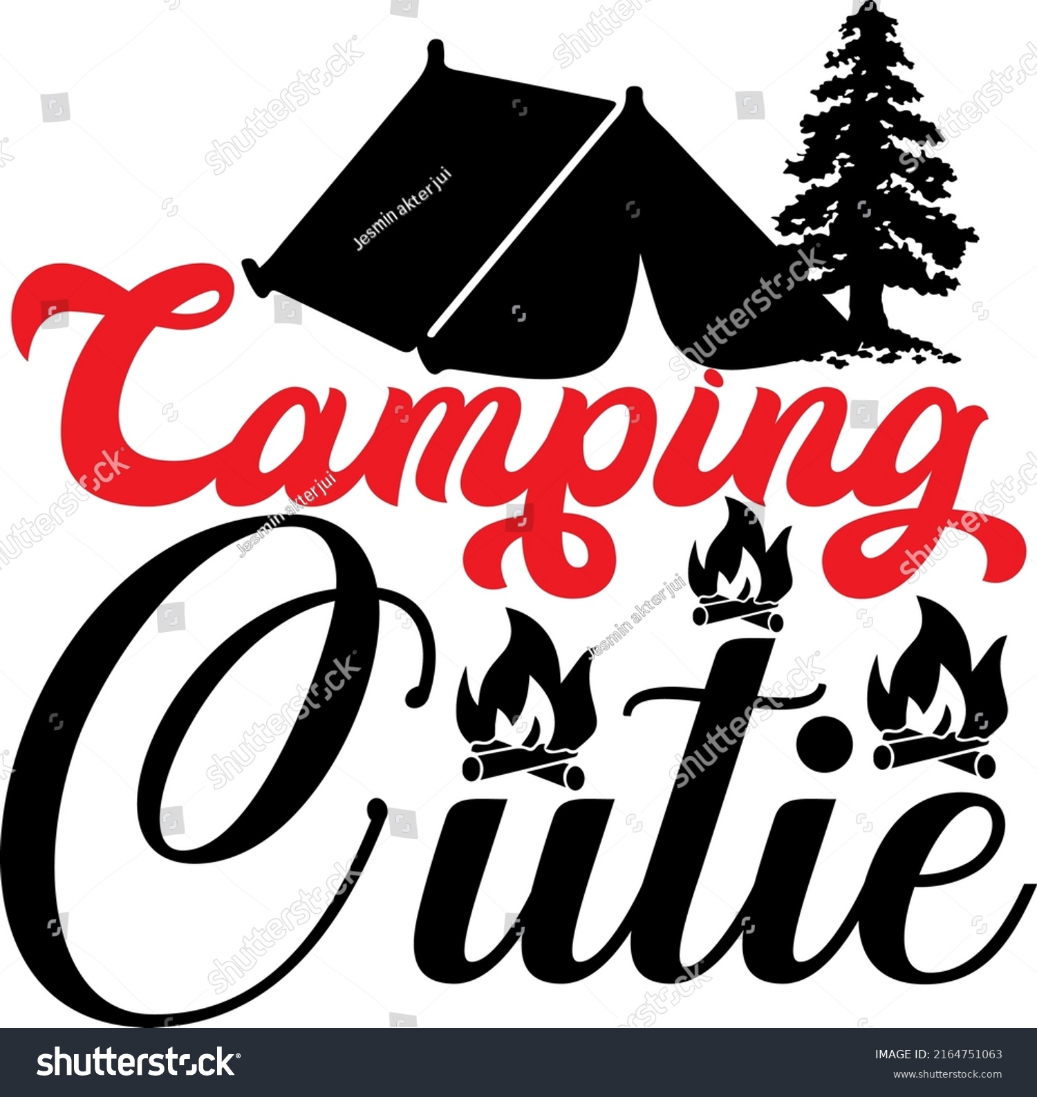 SVG of Camping cutie- Camping SVG design svg