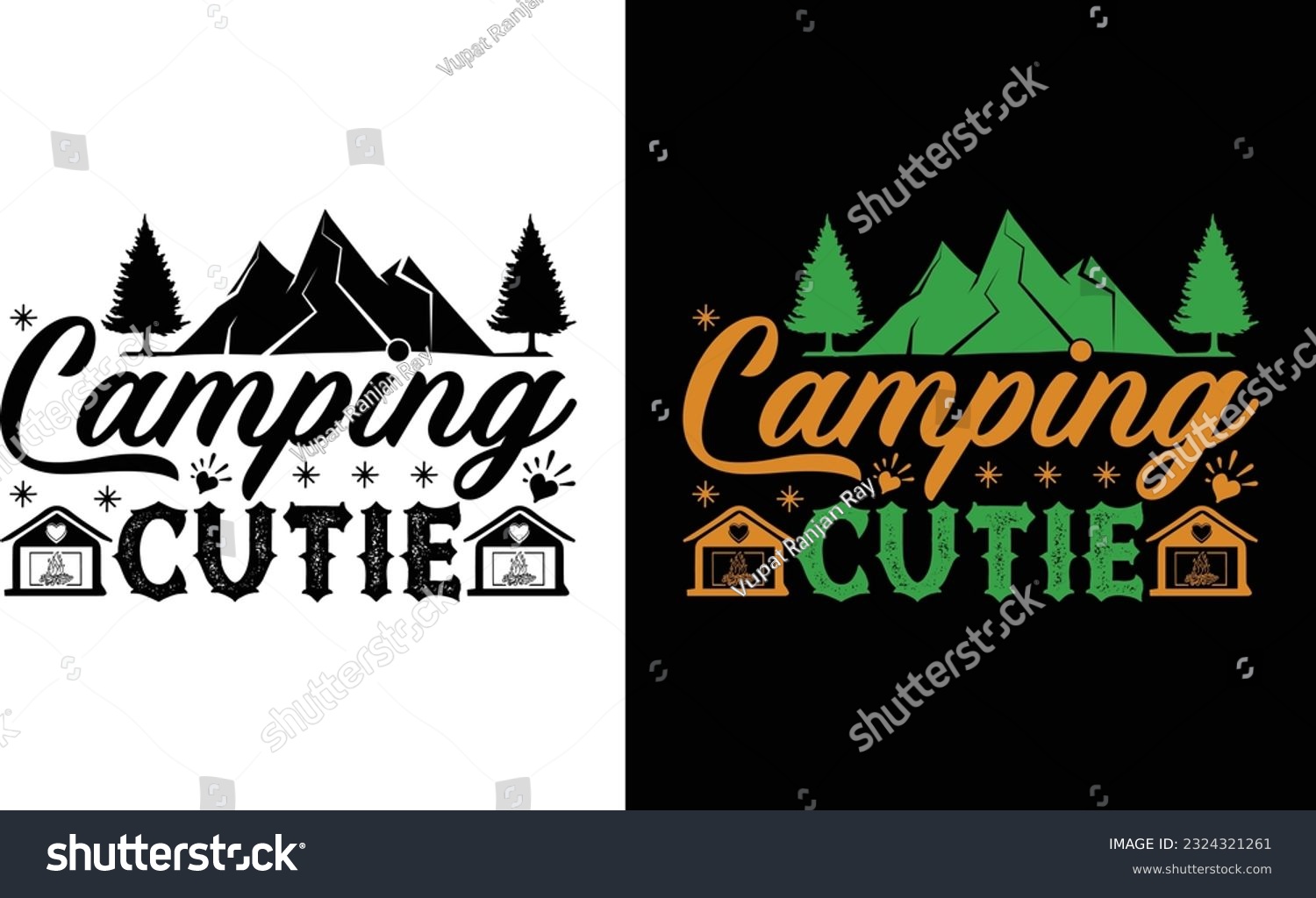 SVG of Camping Cutie Svg , Outdoor Lover Svg svg